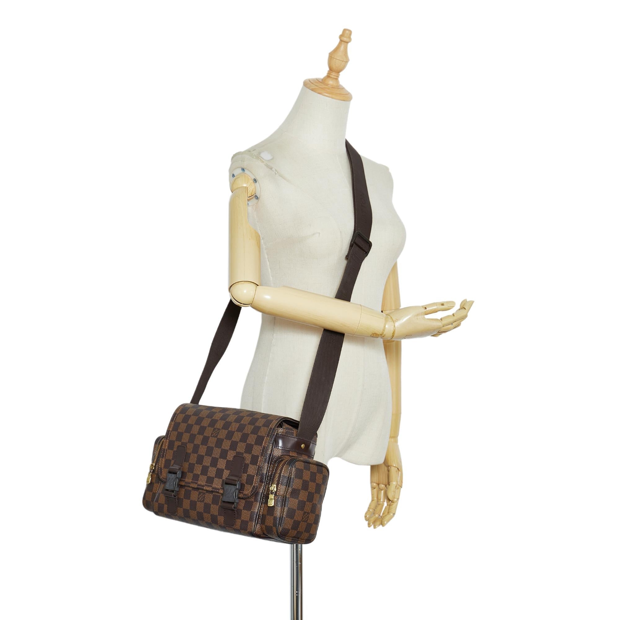Louis Vuitton Damier Ebene Reporter Melville (SHG-Kmo9Ap)