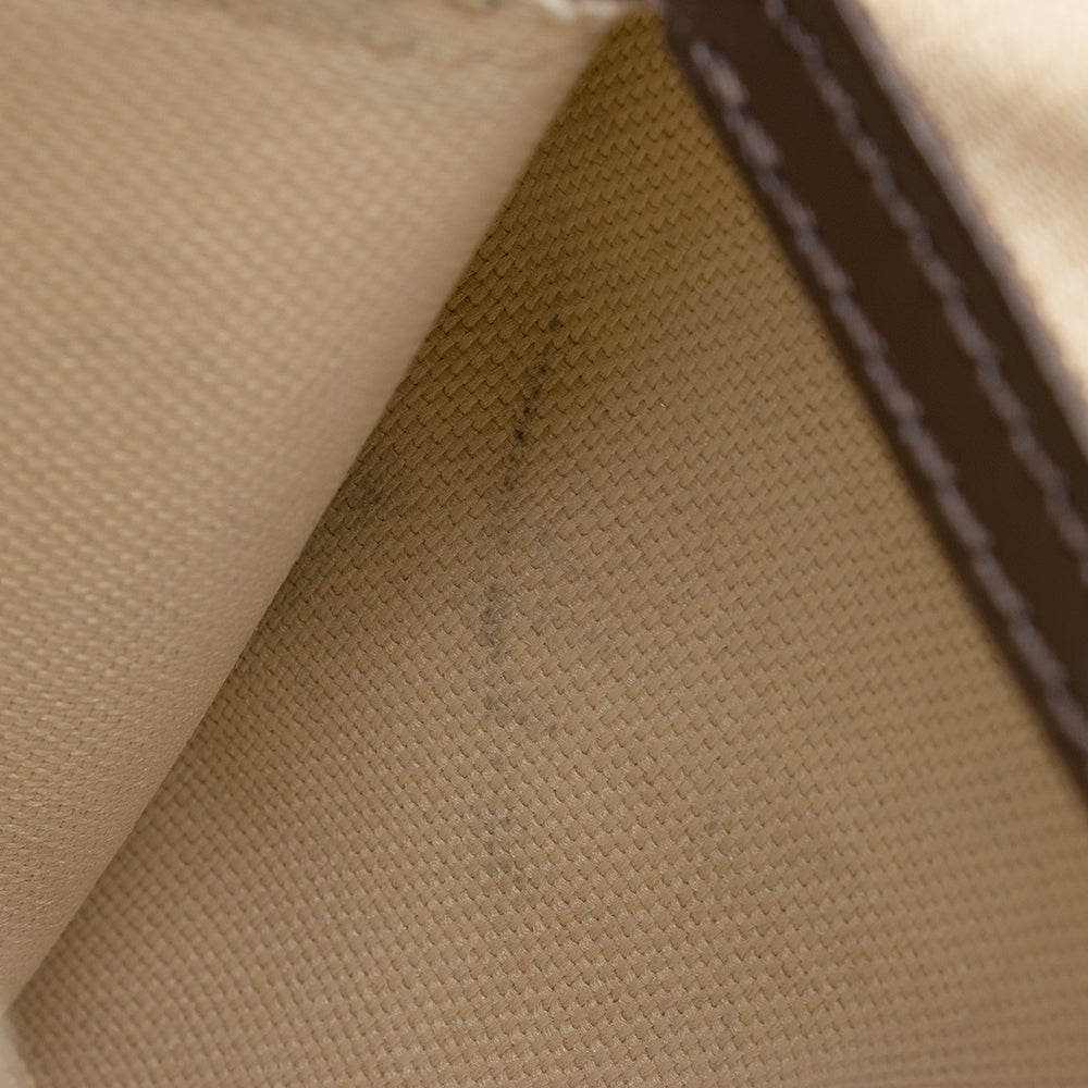 Louis Vuitton Damier Ebene Reporter PM Messenger Bag (SHF-18896)