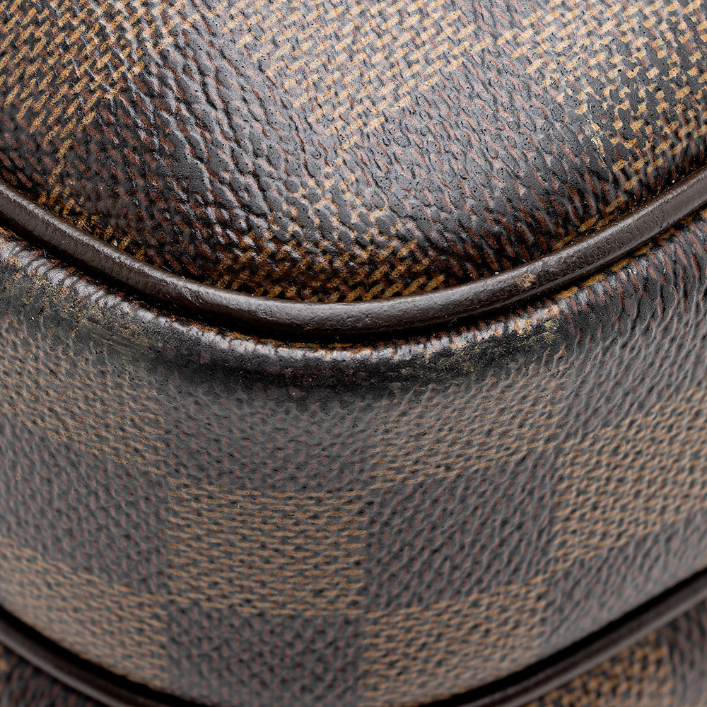 Louis Vuitton Damier Ebene Reporter PM Messenger Bag (SHF-18896)