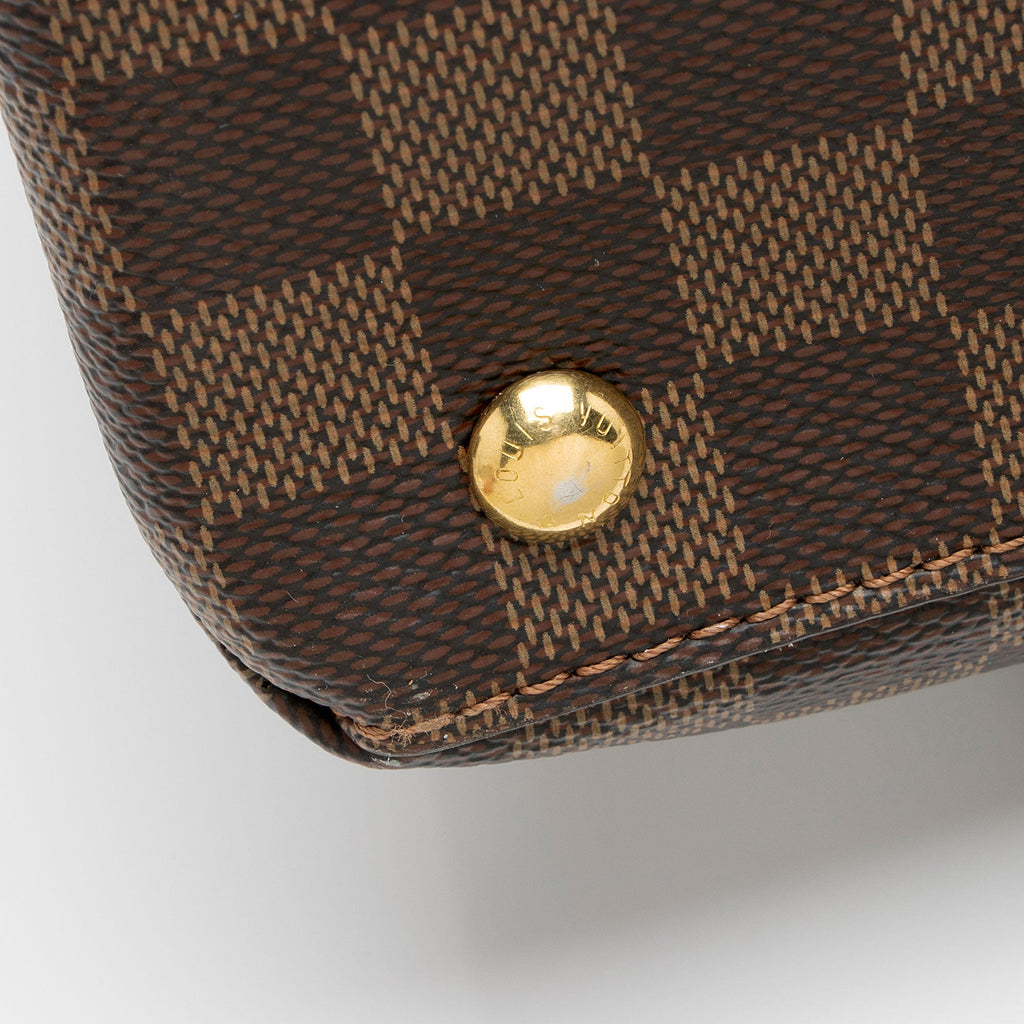 Louis Vuitton Damier Ebene Riverside Tote (SHF-0eGWDx)