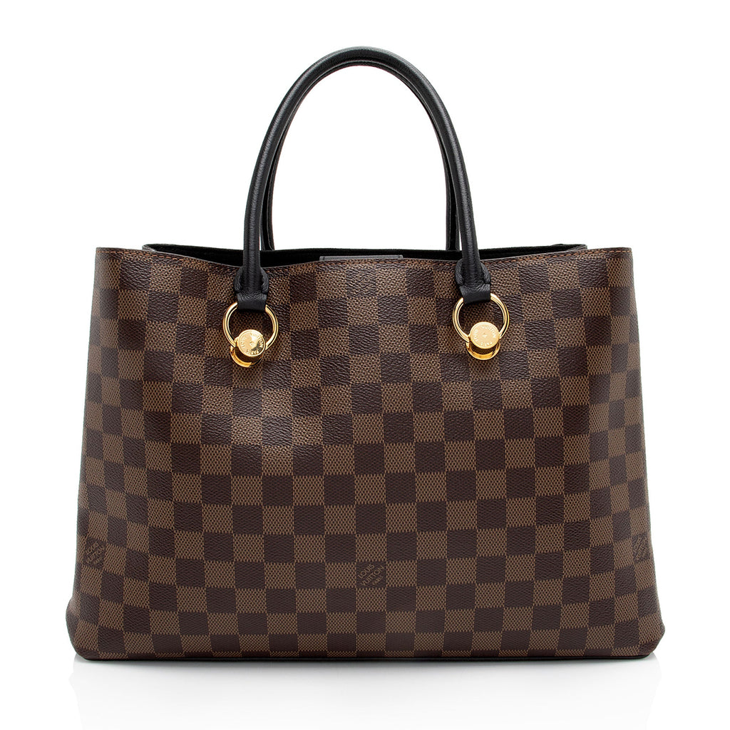 Louis Vuitton Damier Ebene Riverside Tote (SHF-dLRXv2)