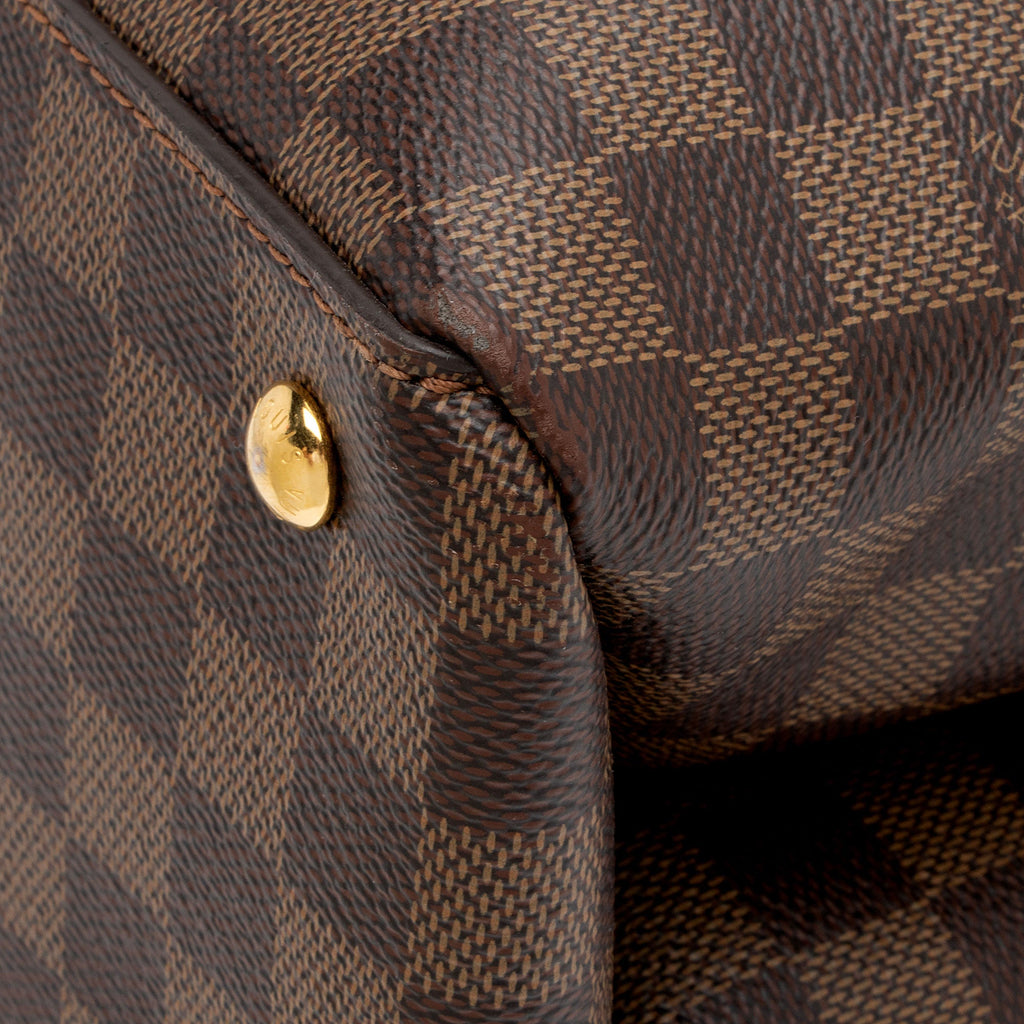Louis Vuitton Damier Ebene Riverside Tote (SHF-dLRXv2)