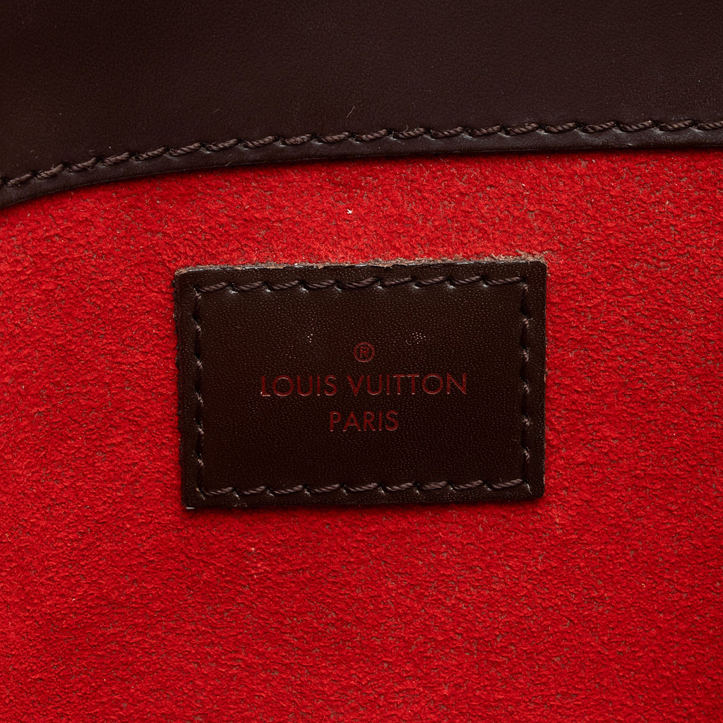 Louis Vuitton Damier Ebene Rivoli MM Satchel (SHF-ofICj3)