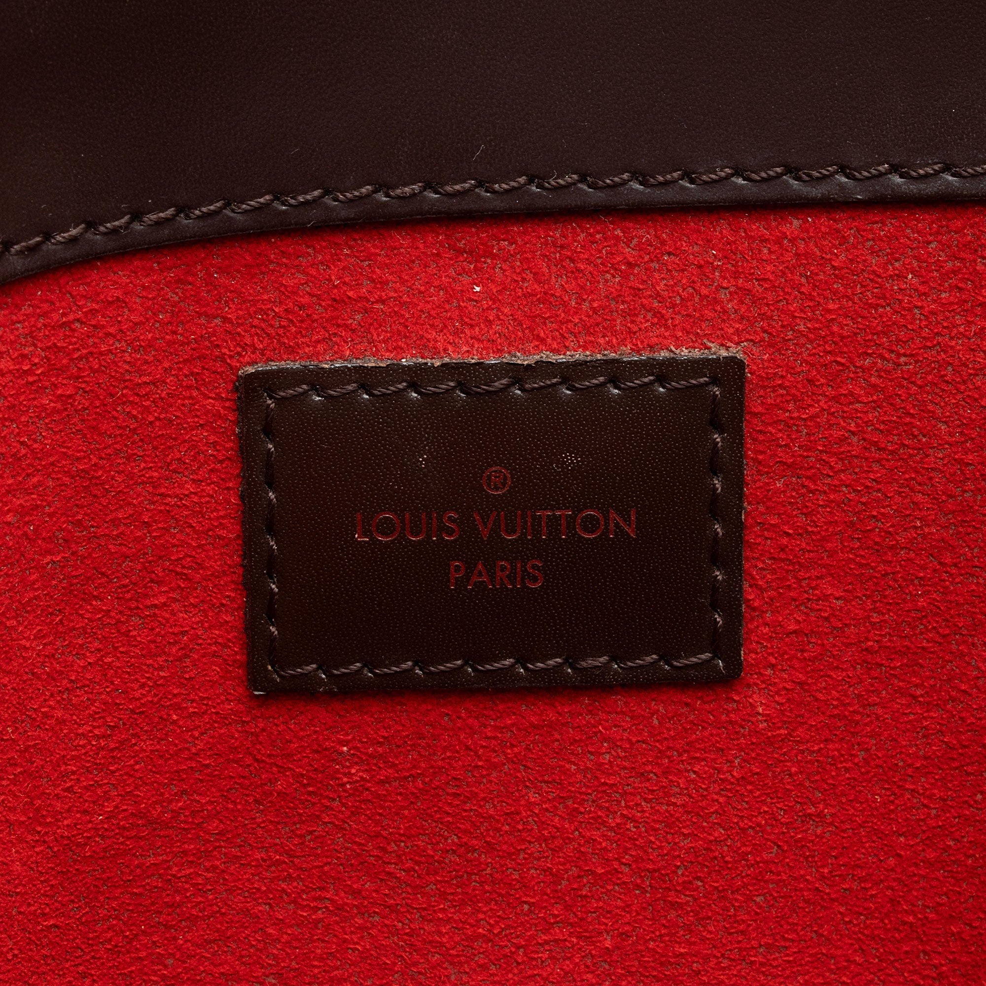 Louis Vuitton Damier Ebene Rivoli MM Satchel (SHF-ofICj3)