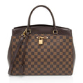 Louis Vuitton Damier Ebene Rivoli MM Satchel (SHF-wcBhhV)