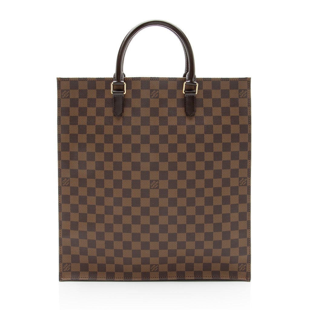 Louis Vuitton Damier Ebene Sac Plat Tote