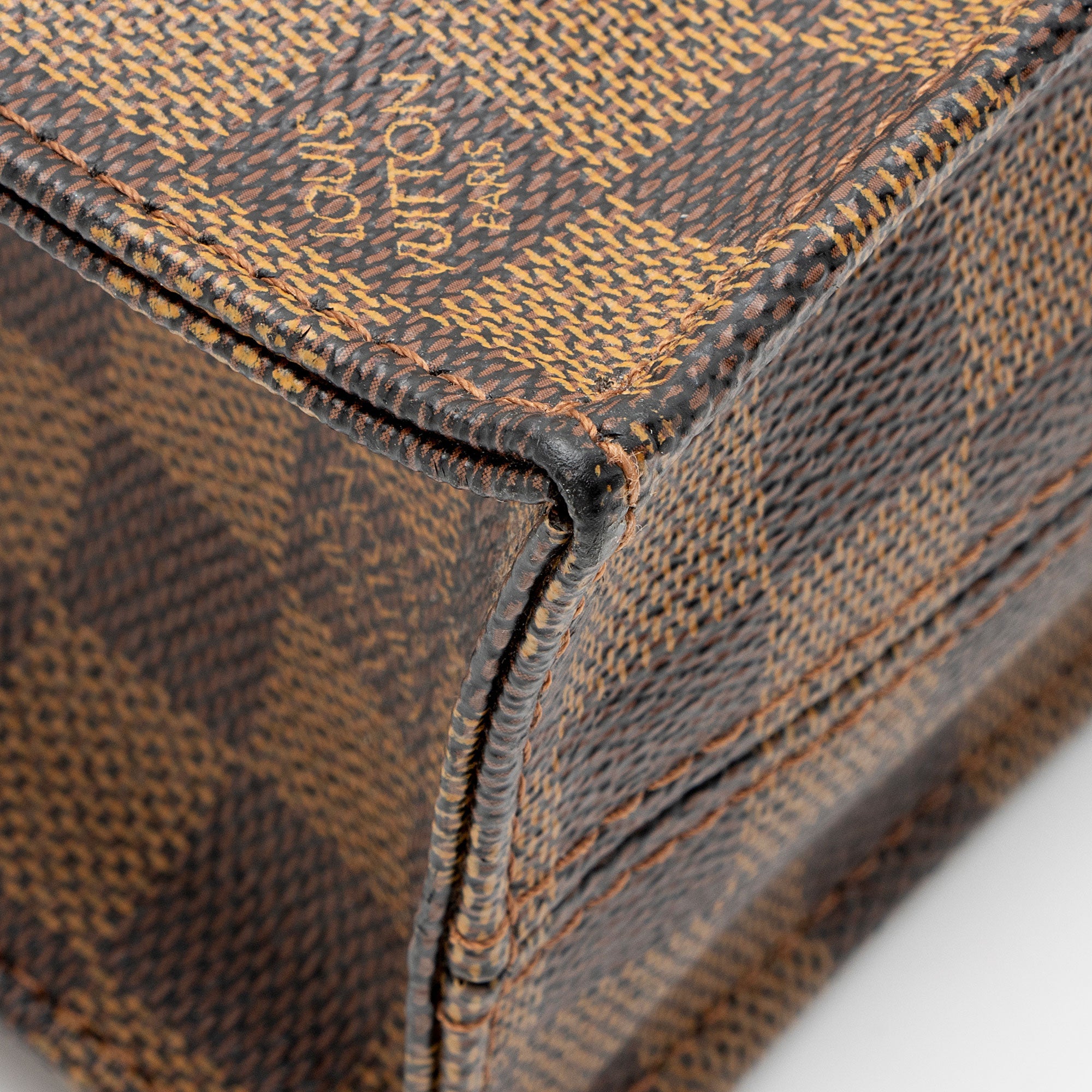 Louis Vuitton Damier Ebene Sac Plat Tote