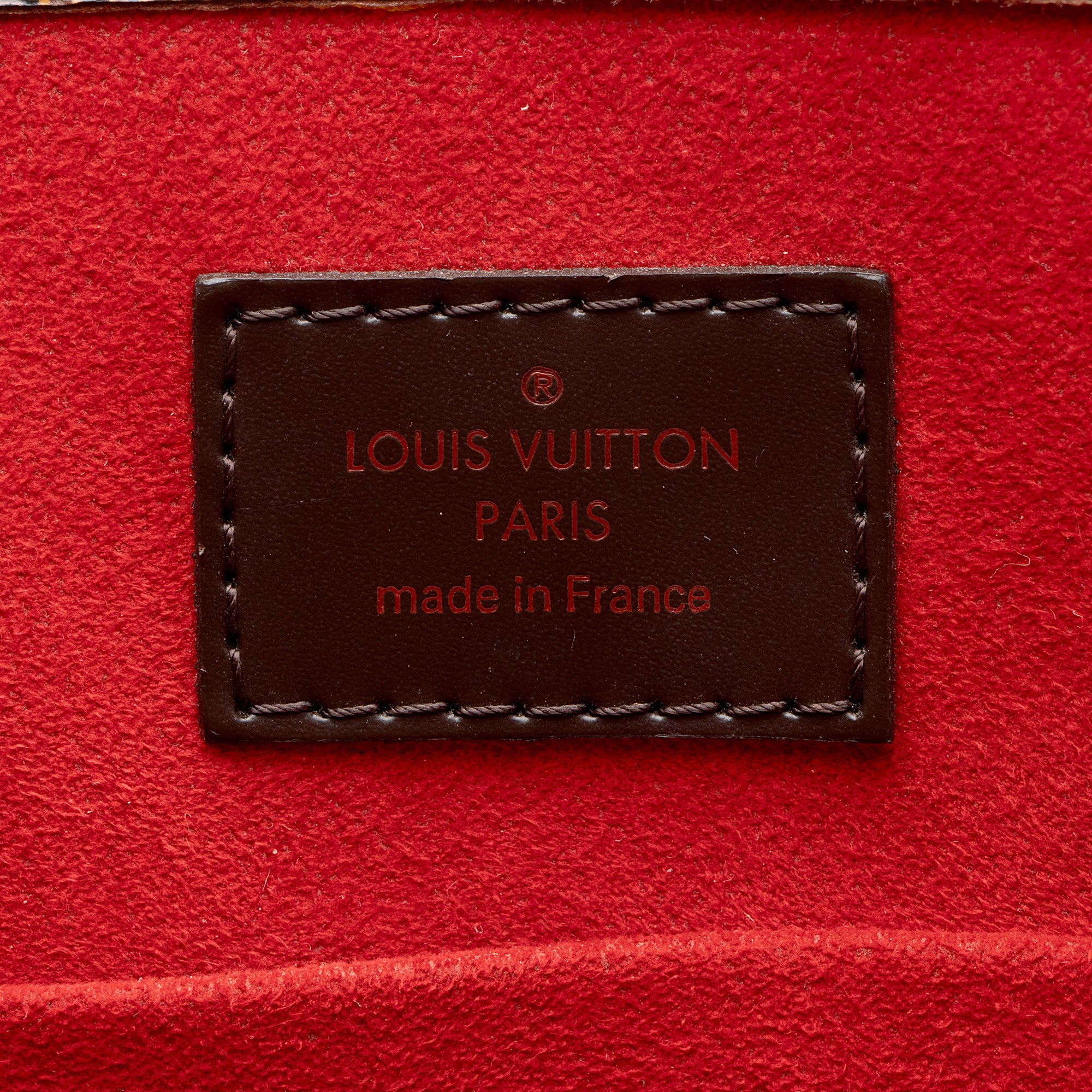 Louis Vuitton Damier Ebene Sac Plat Tote