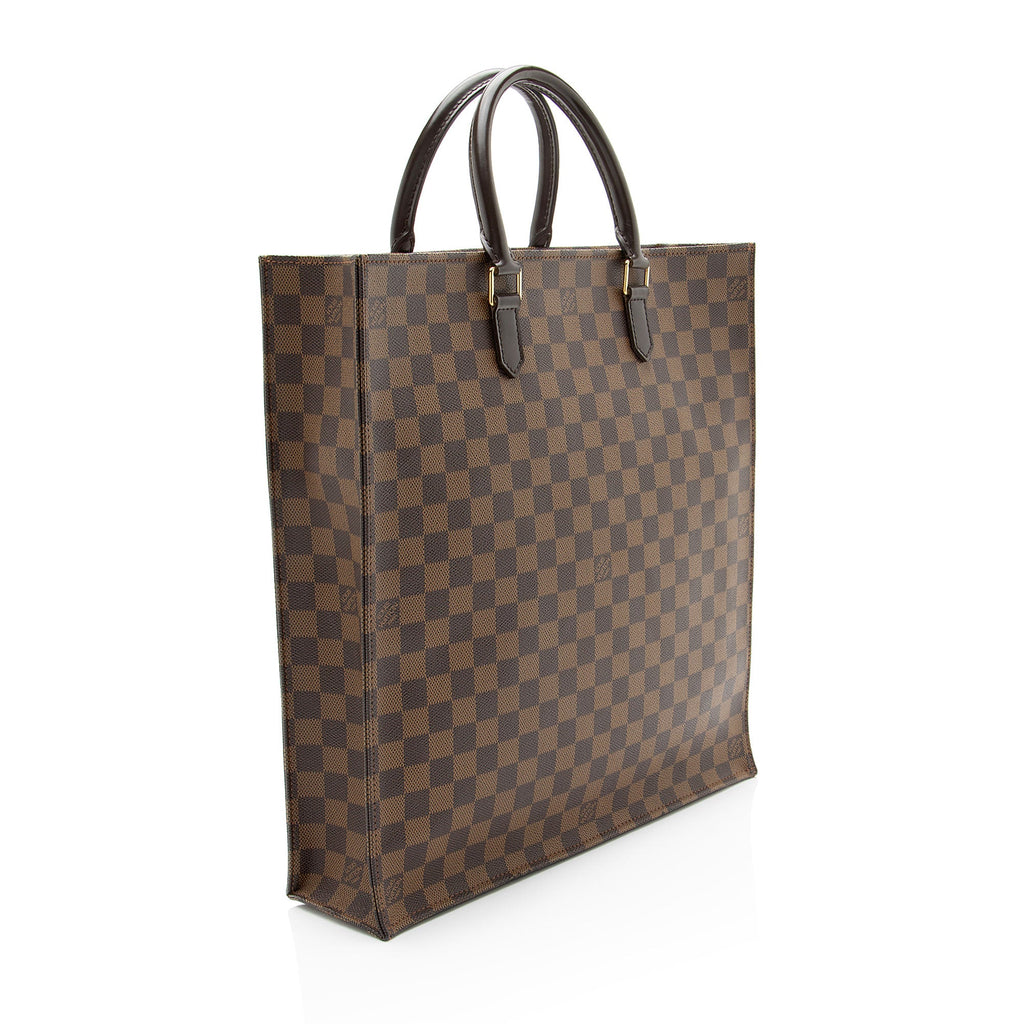 Louis Vuitton Damier Ebene Sac Plat Tote
