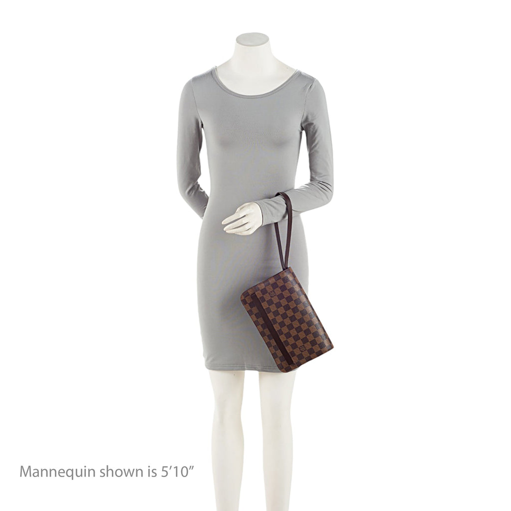Louis Vuitton Damier Ebene Saint Louis Clutch
