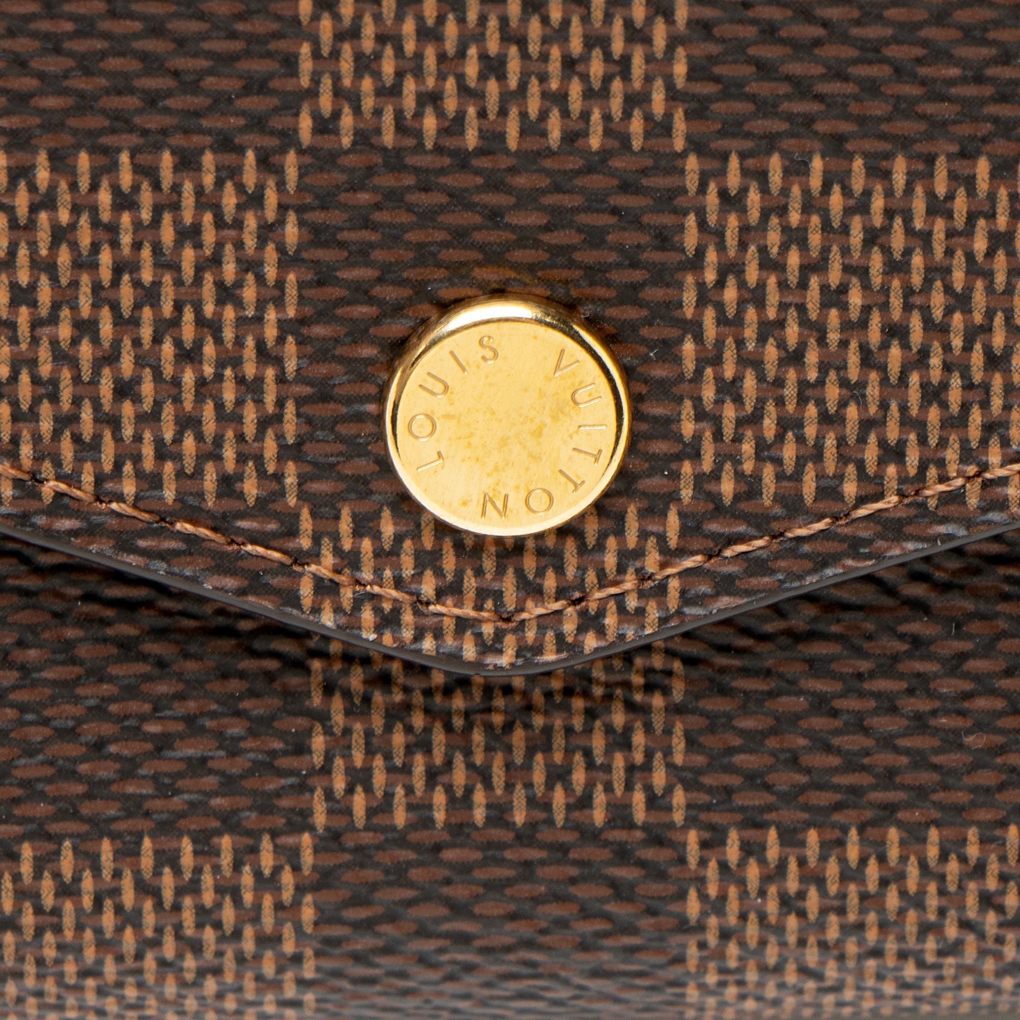 Louis Vuitton Damier Ebene Sarah Wallet