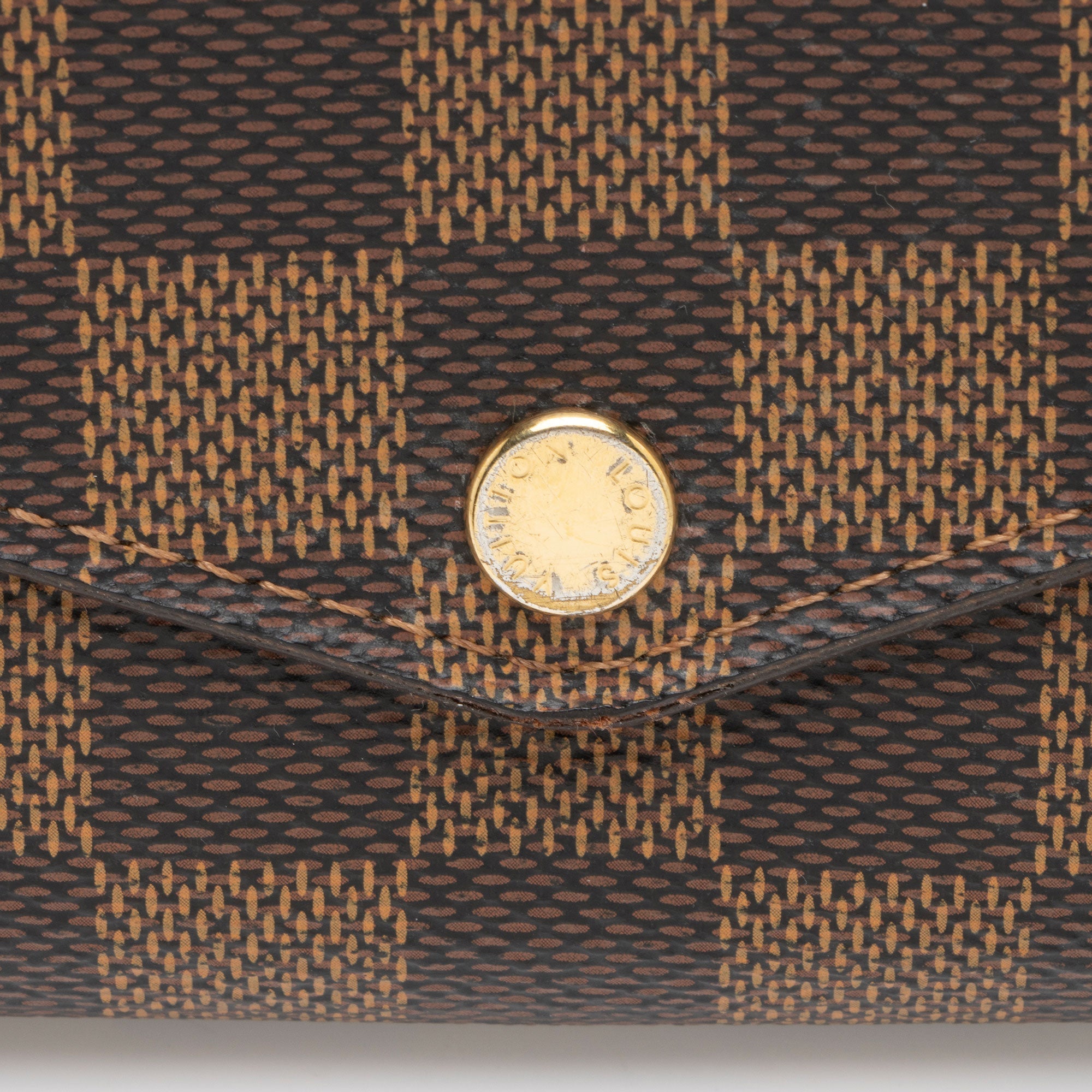 Louis Vuitton Damier Ebene Sarah Wallet