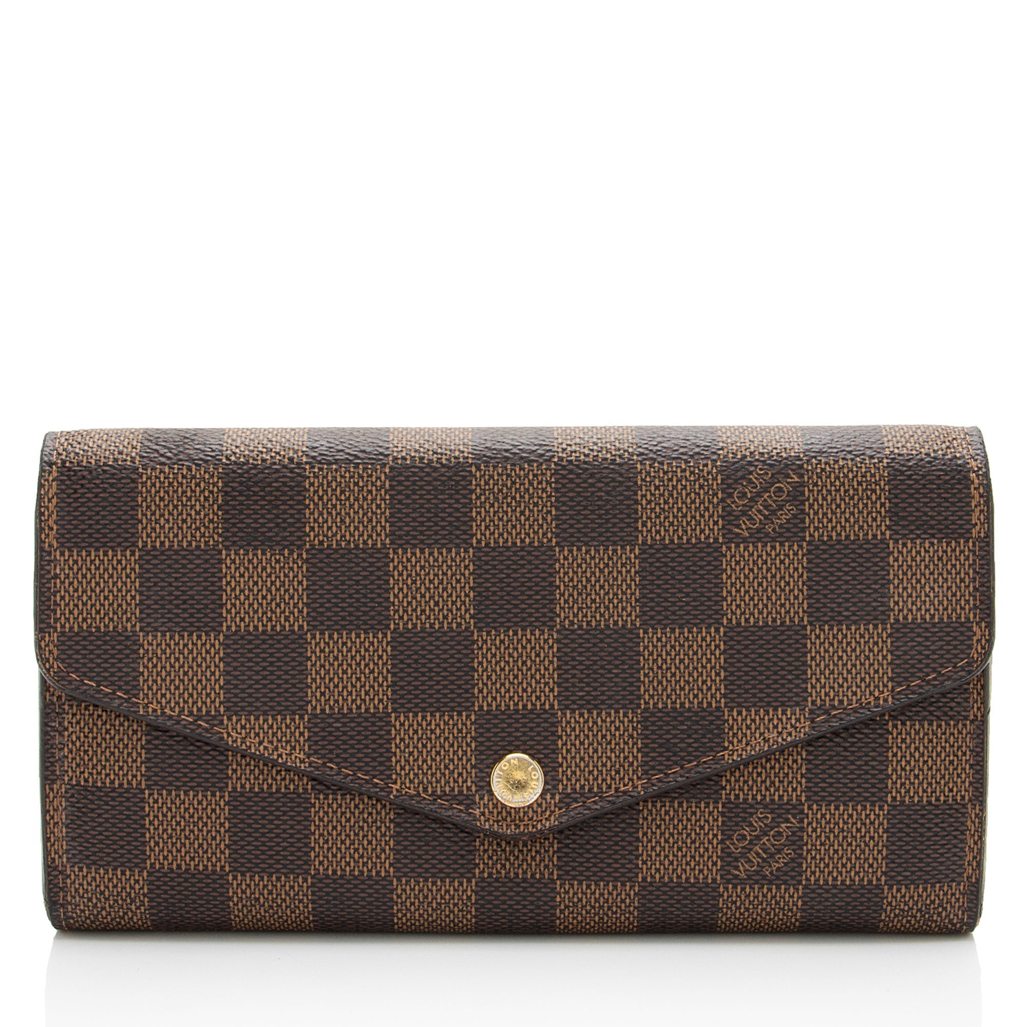 Louis Vuitton Damier Ebene Sarah Wallet