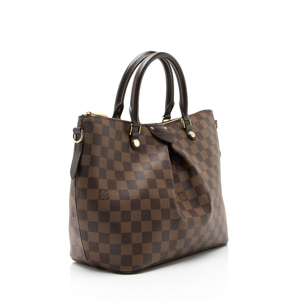 Louis Vuitton Damier Ebene Siena MM Satchel
