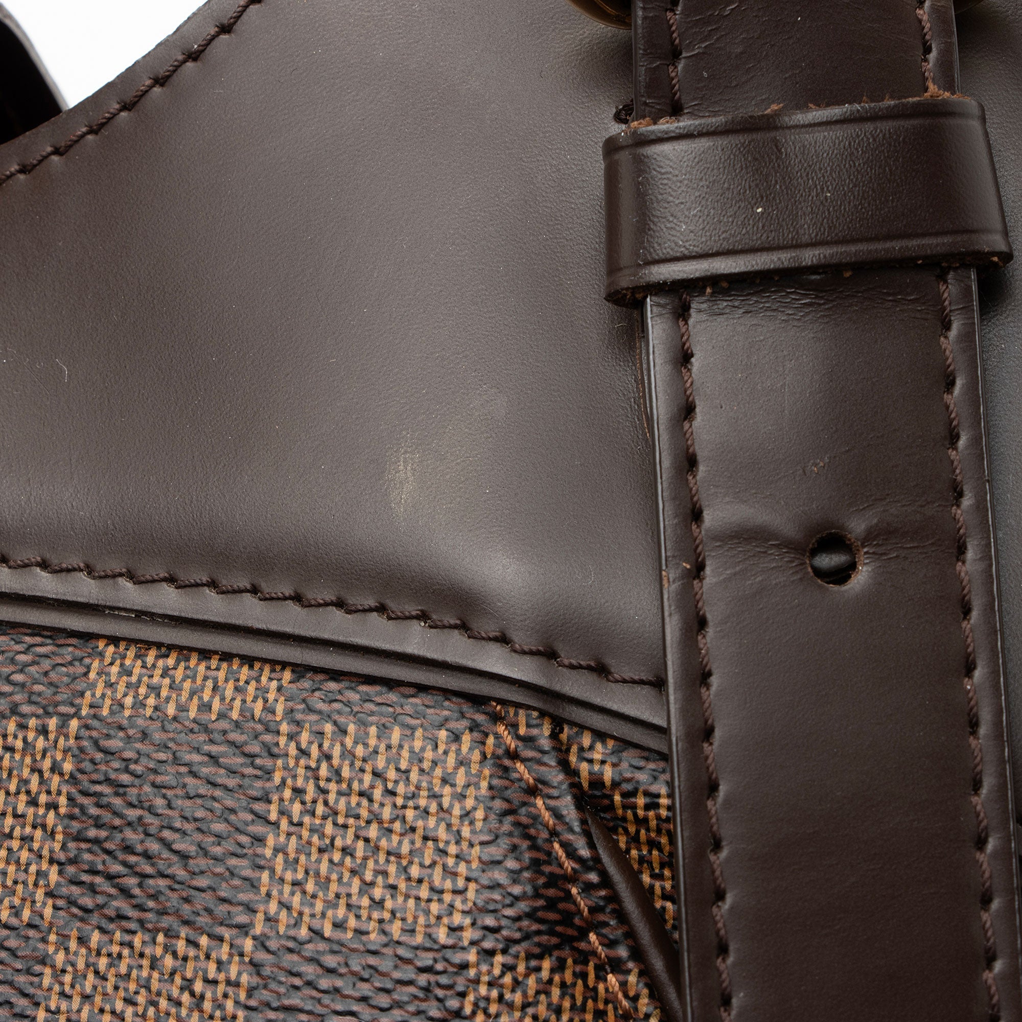 Louis Vuitton Damier Ebene Sistina GM Shoulder Bag