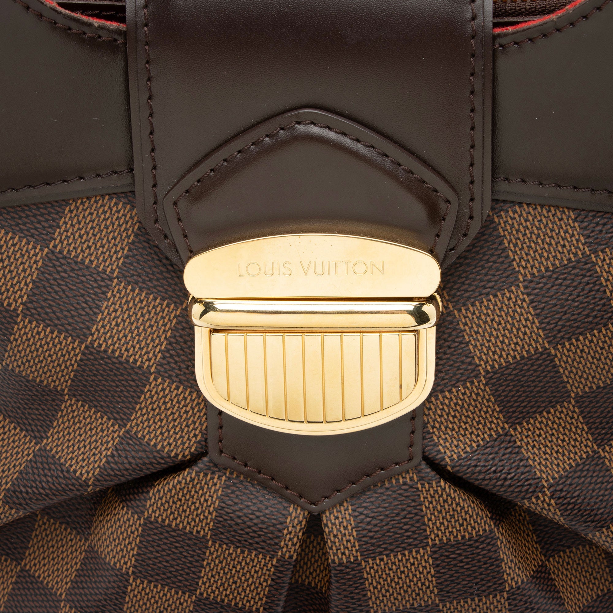 Louis Vuitton Damier Ebene Sistina GM Shoulder Bag