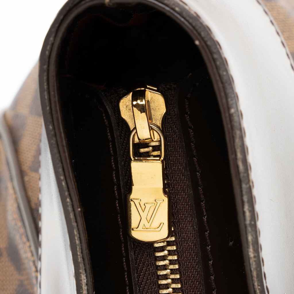 Louis Vuitton Damier Ebene Sistina MM Shoulder Bag