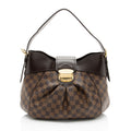 Louis Vuitton Damier Ebene Sistina MM Shoulder Bag