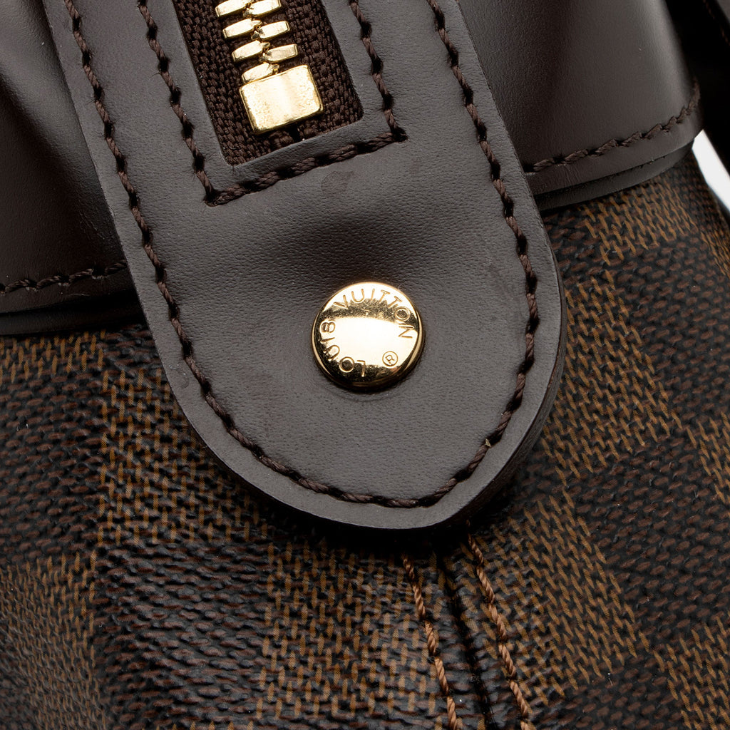 Louis Vuitton Damier Ebene Sistina PM Shoulder Bag