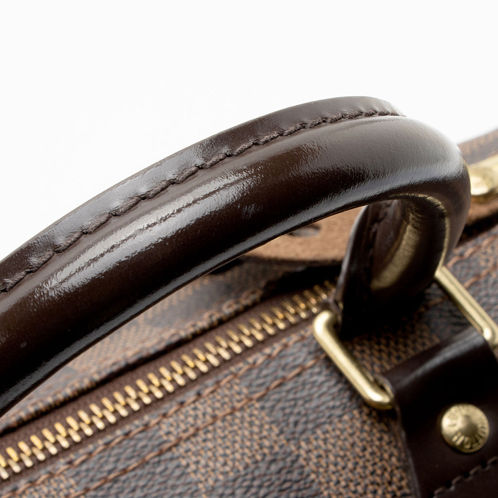 Louis Vuitton Damier Ebene Speedy 25 Satchel (SHF-tbIJZJ)