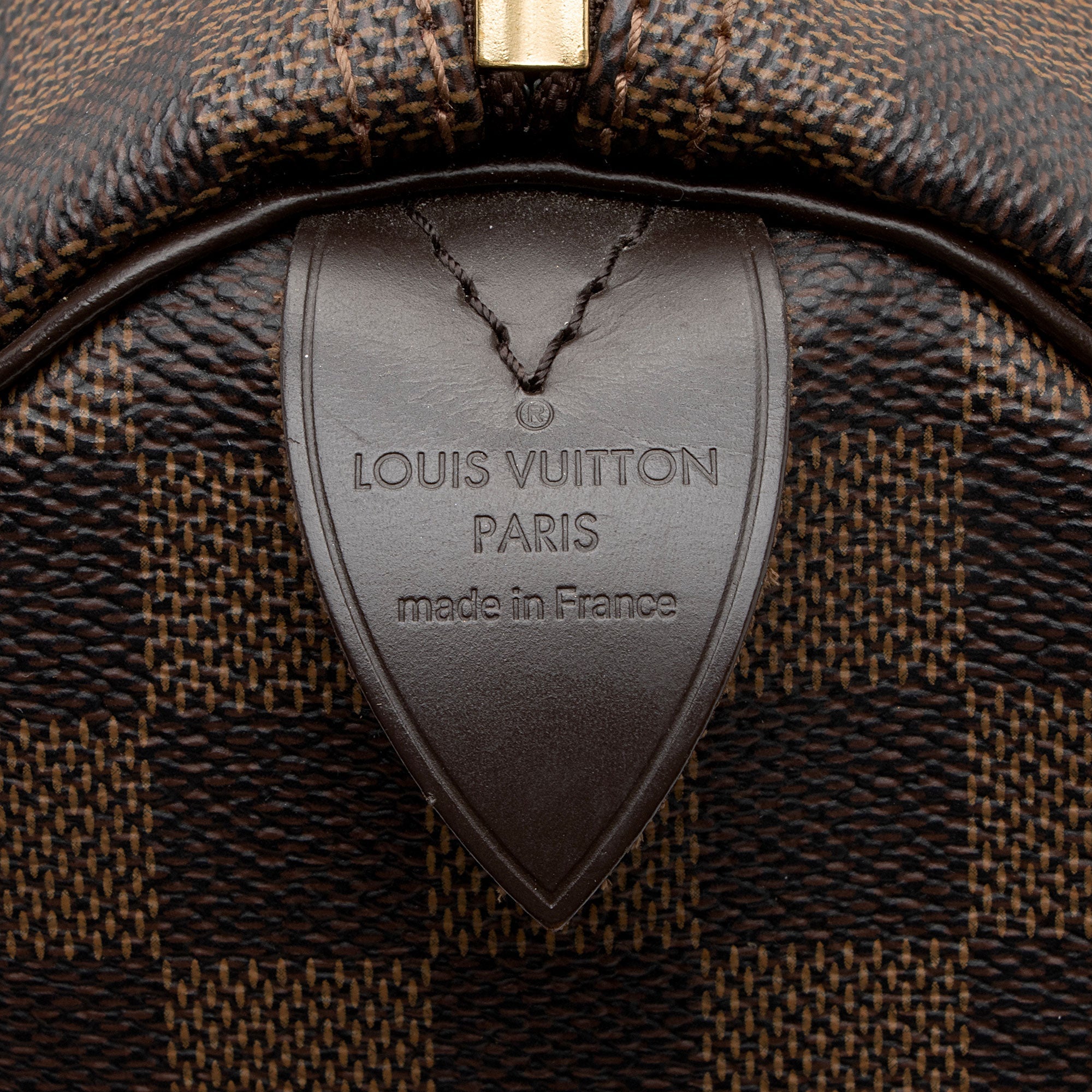 Louis Vuitton Damier Ebene Speedy 25 Satchel (SHF-tbIJZJ)