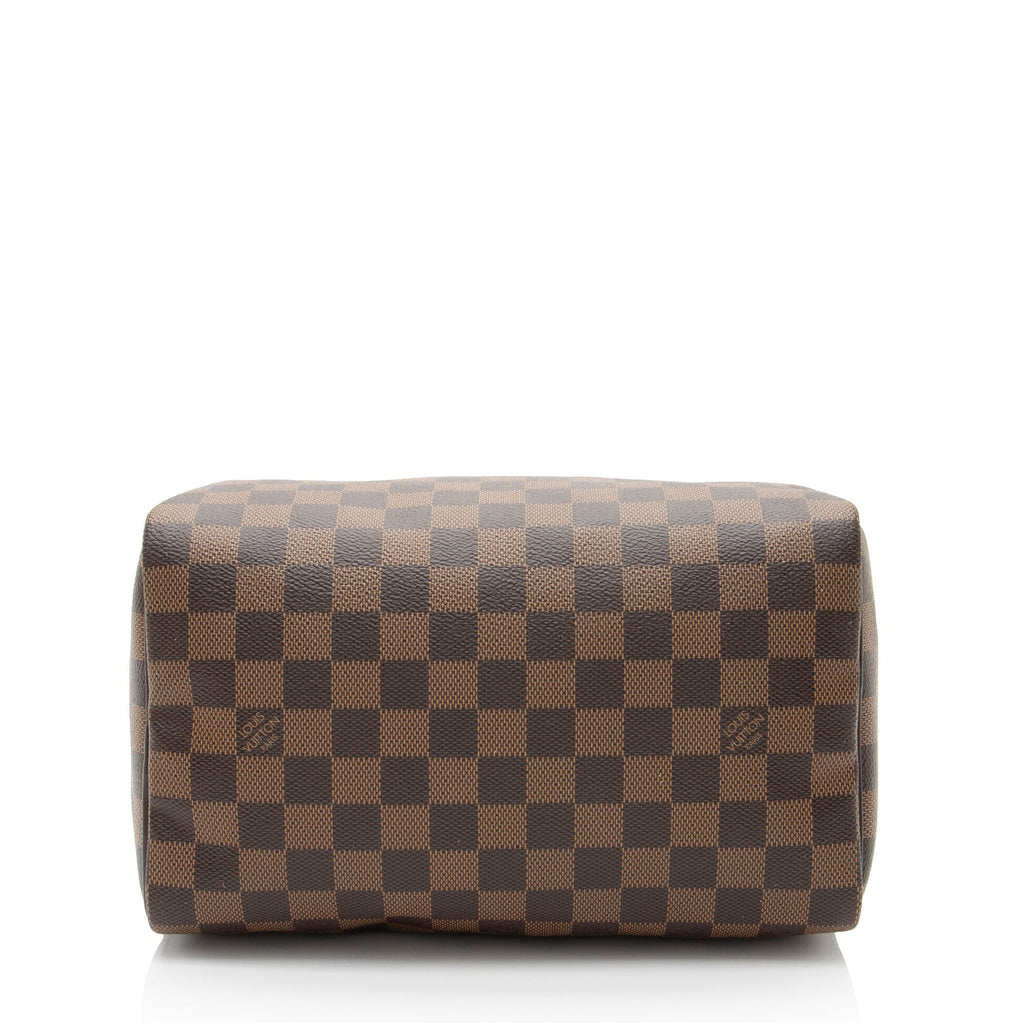 Louis Vuitton Damier Ebene Speedy 25 Satchel