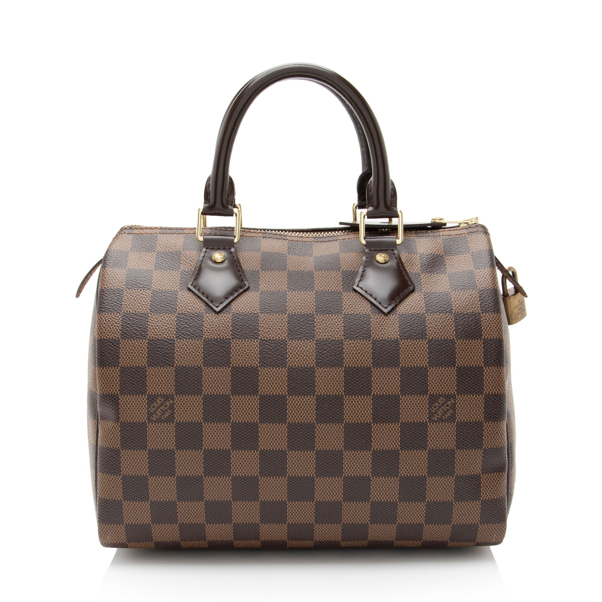 Louis Vuitton Damier Ebene Speedy 25 Satchel