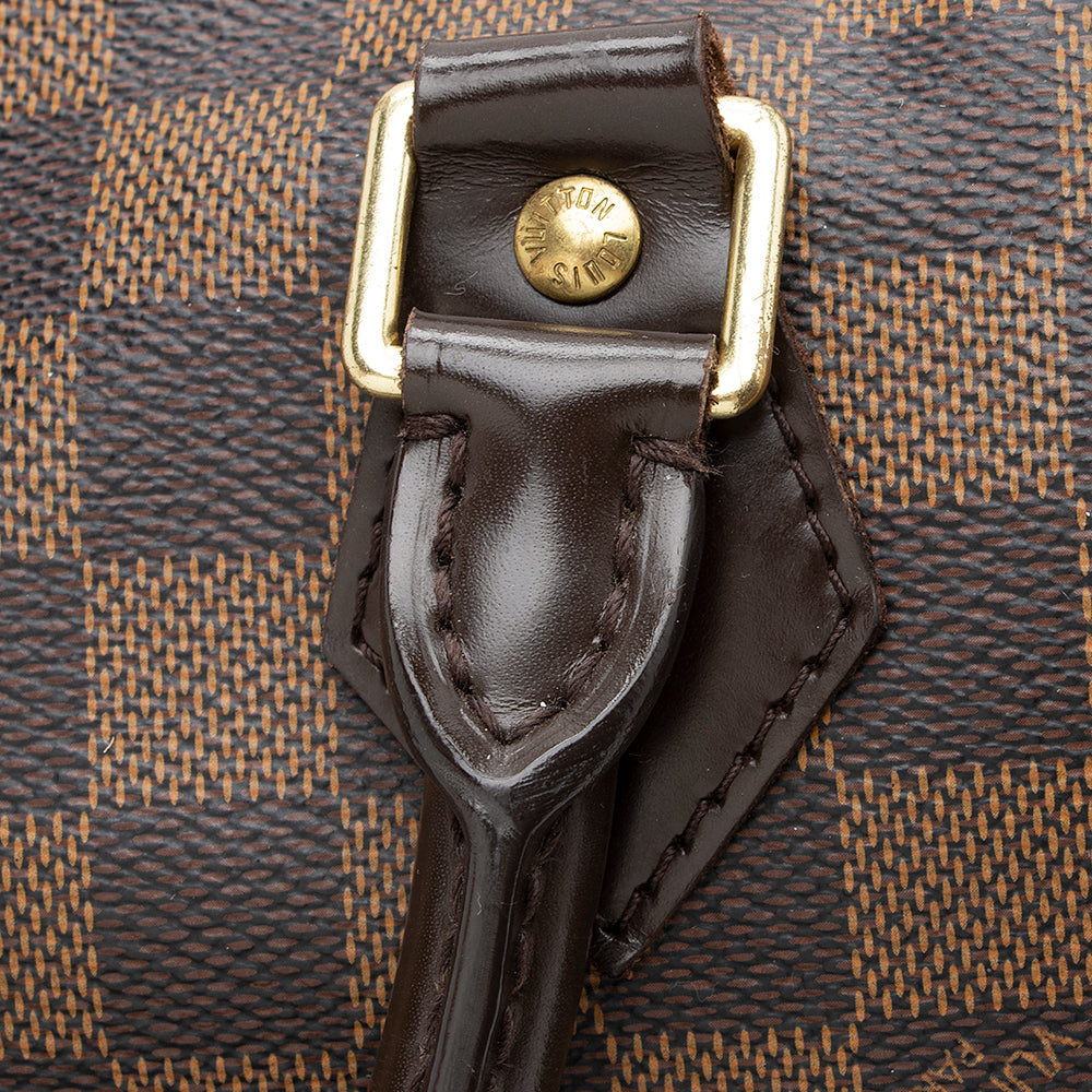 Louis Vuitton Damier Ebene Speedy 30 Satchel (SHF-20847)
