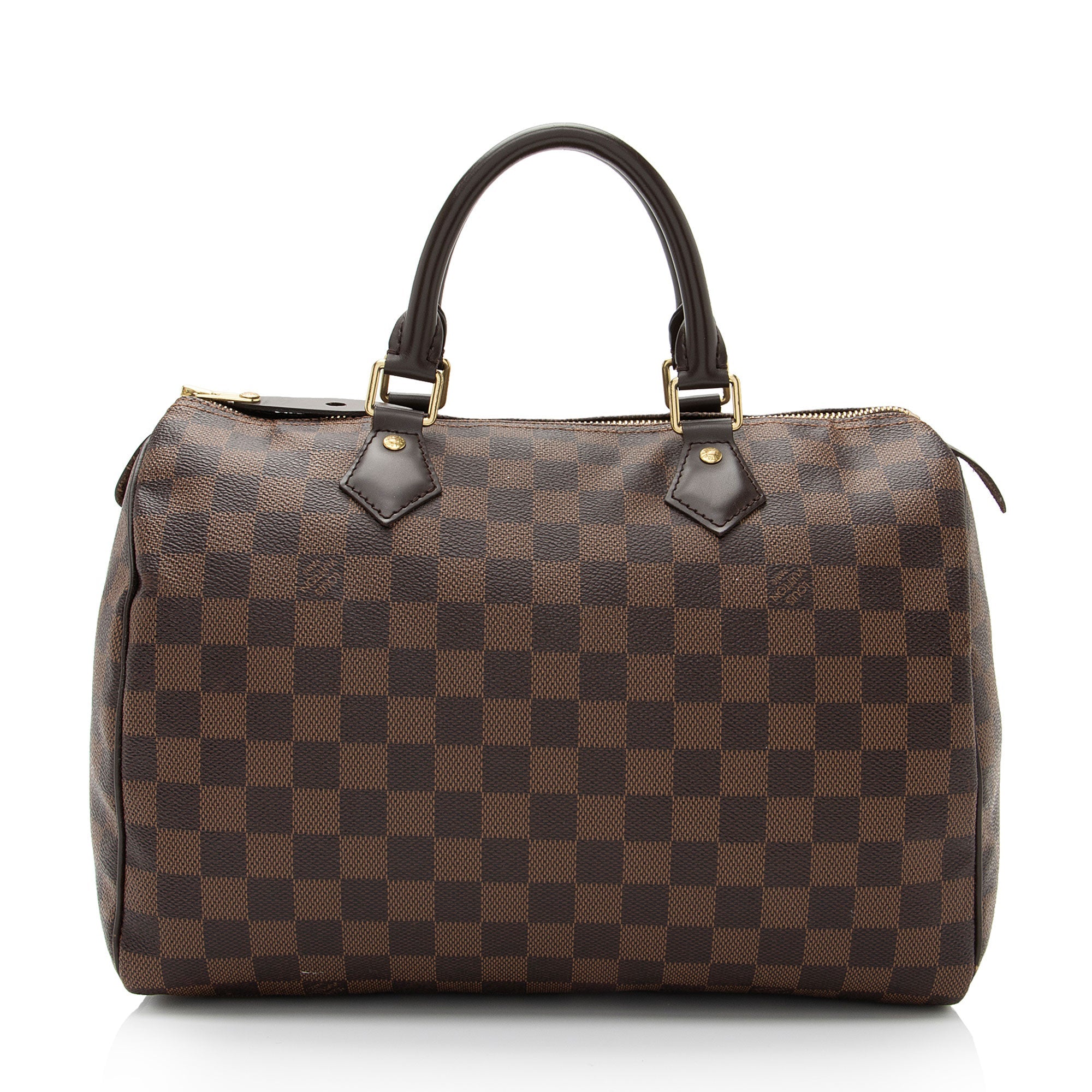 Louis Vuitton Damier Ebene Speedy 30 Satchel (SHF-woWUpp)