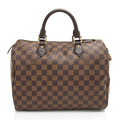 Louis Vuitton Damier Ebene Speedy 30 Satchel (SHF-bTjaCO)