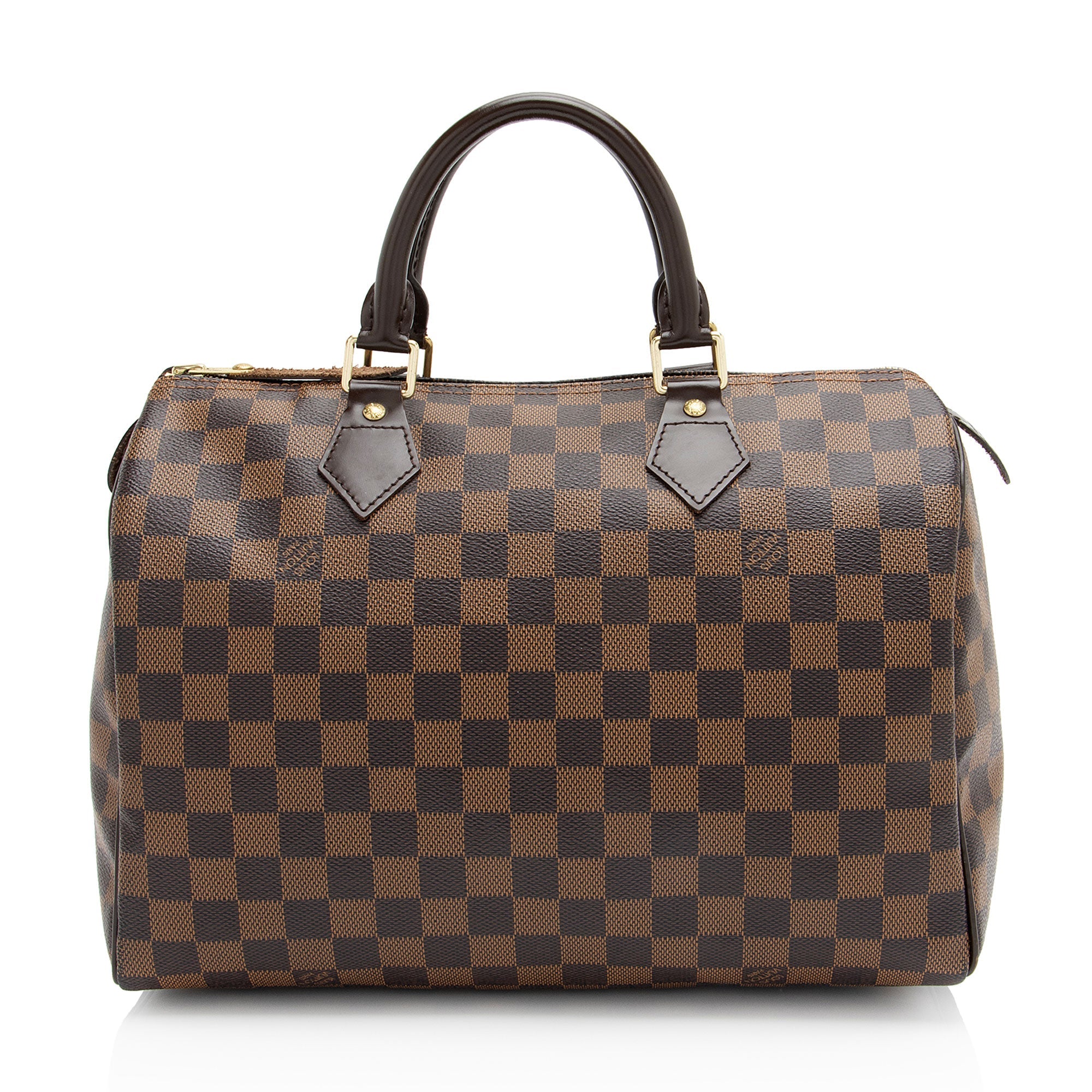 Louis Vuitton Damier Ebene Speedy 30 Satchel (SHF-Yd9xGm)