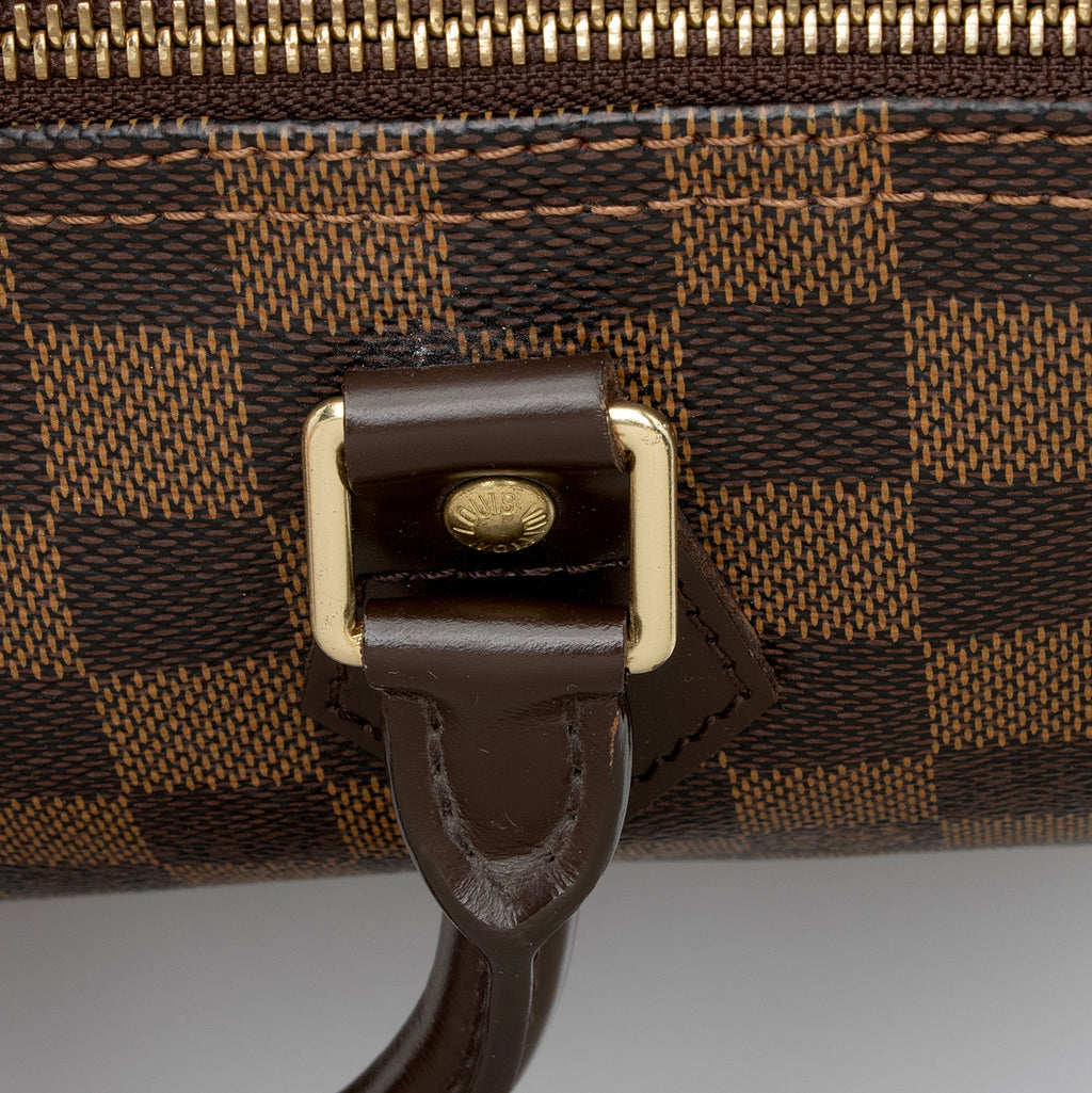 Louis Vuitton Damier Ebene Speedy 30 Satchel (SHF-Yd9xGm)