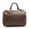 Louis Vuitton Damier Ebene Speedy 30 Satchel