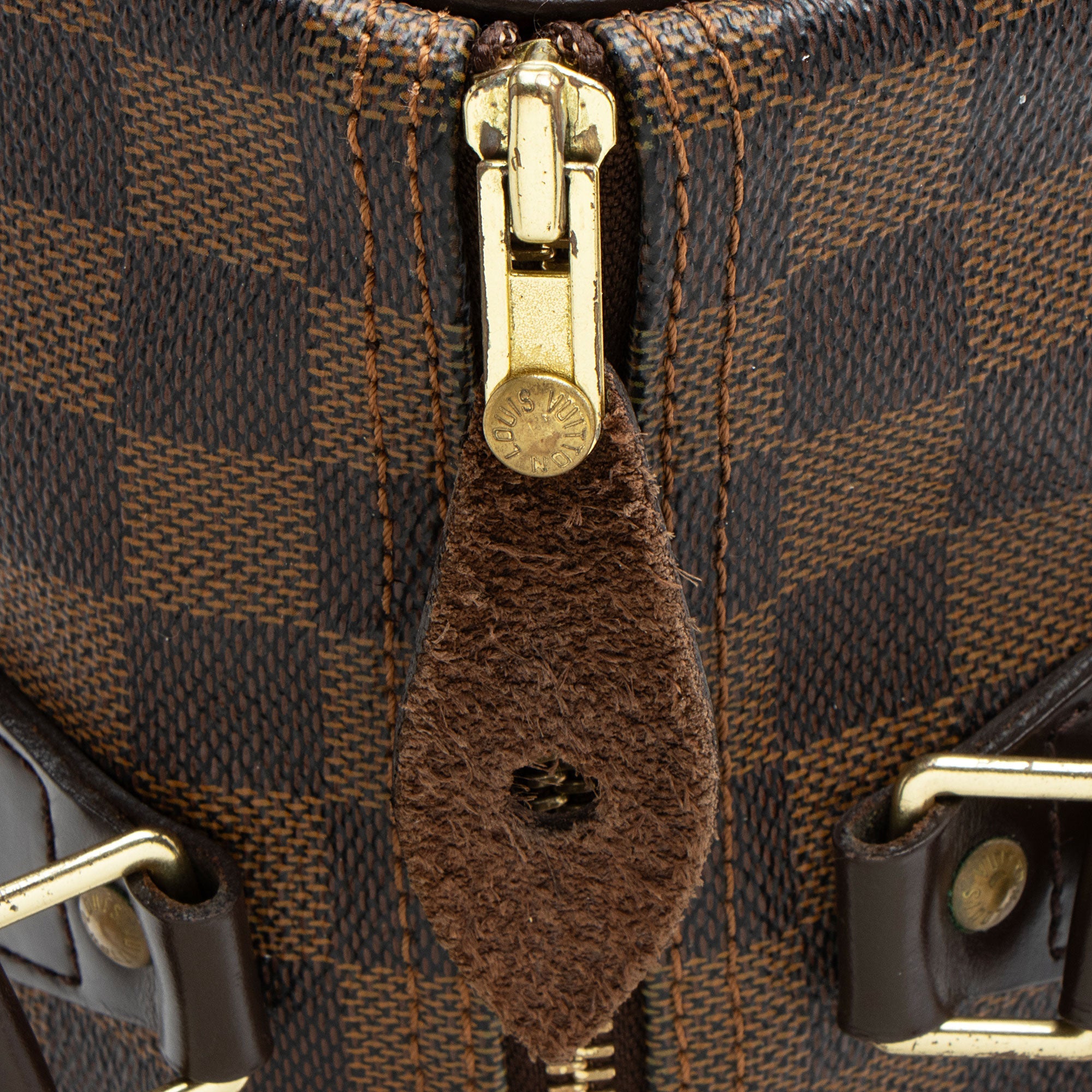 Louis Vuitton Damier Ebene Speedy 30 Satchel