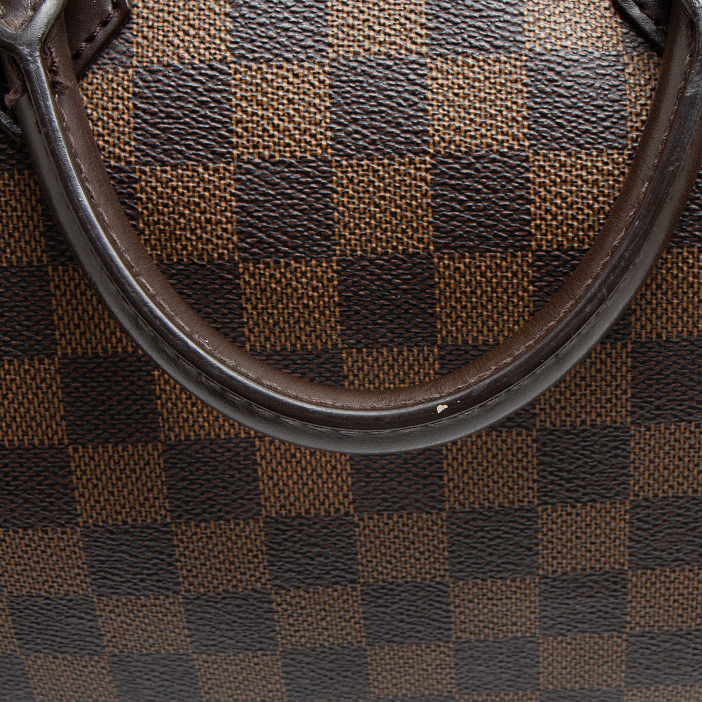 Louis Vuitton Damier Ebene Speedy 30 Satchel
