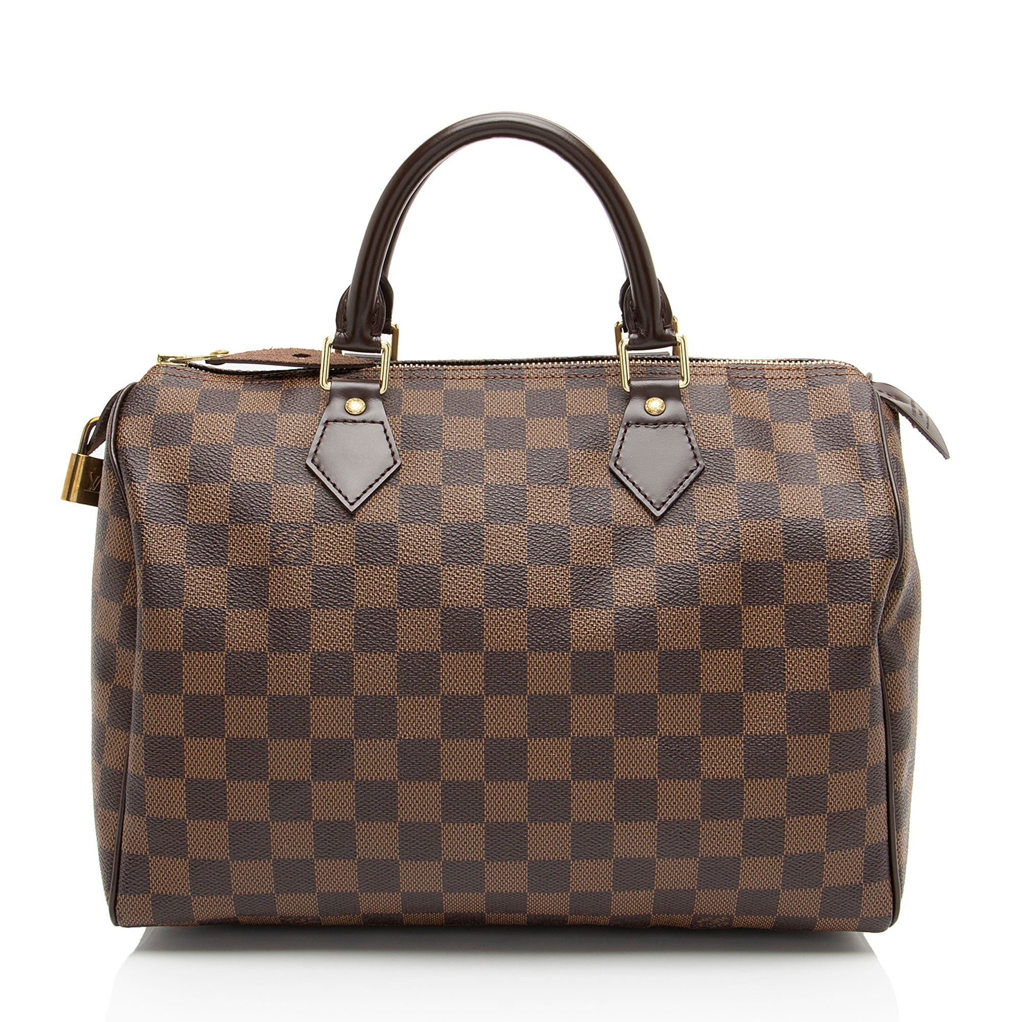 Louis Vuitton Damier Ebene Speedy 30 Satchel