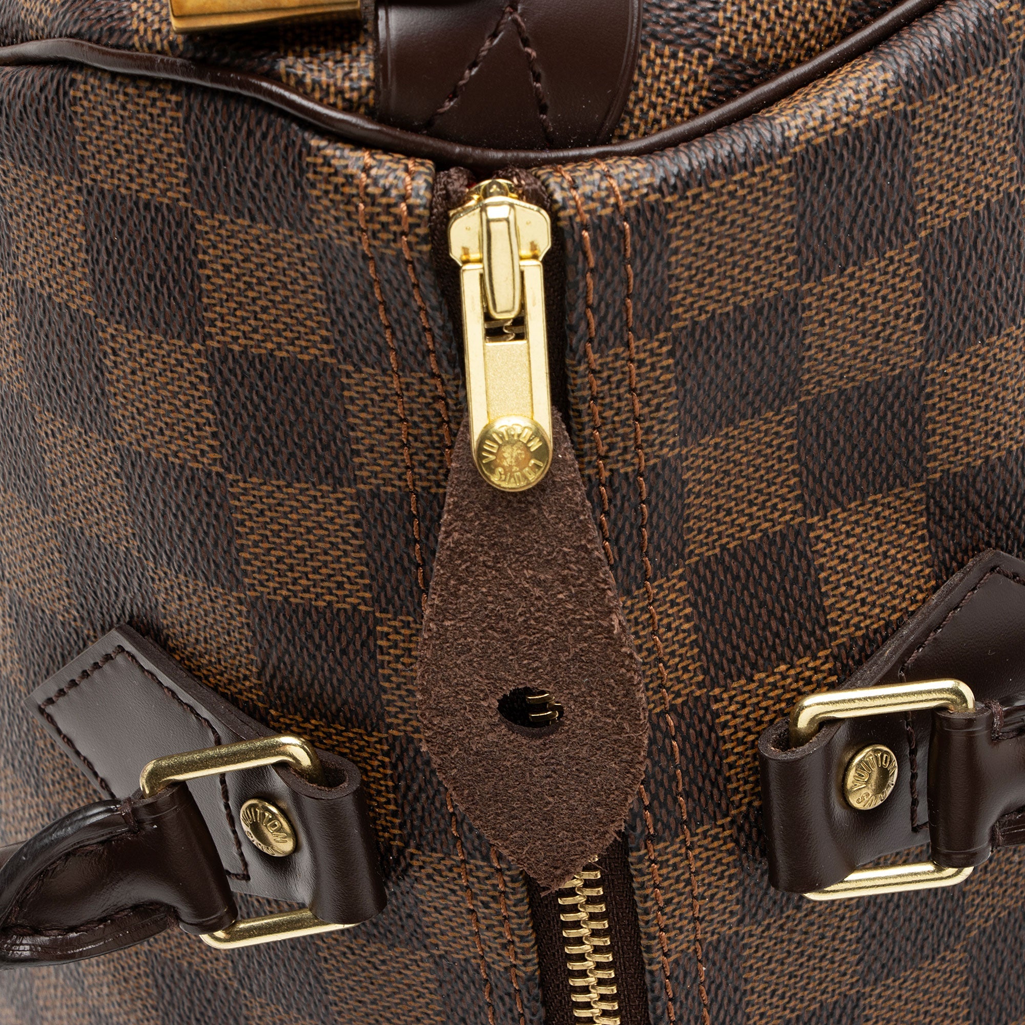 Louis Vuitton Damier Ebene Speedy 30 Satchel