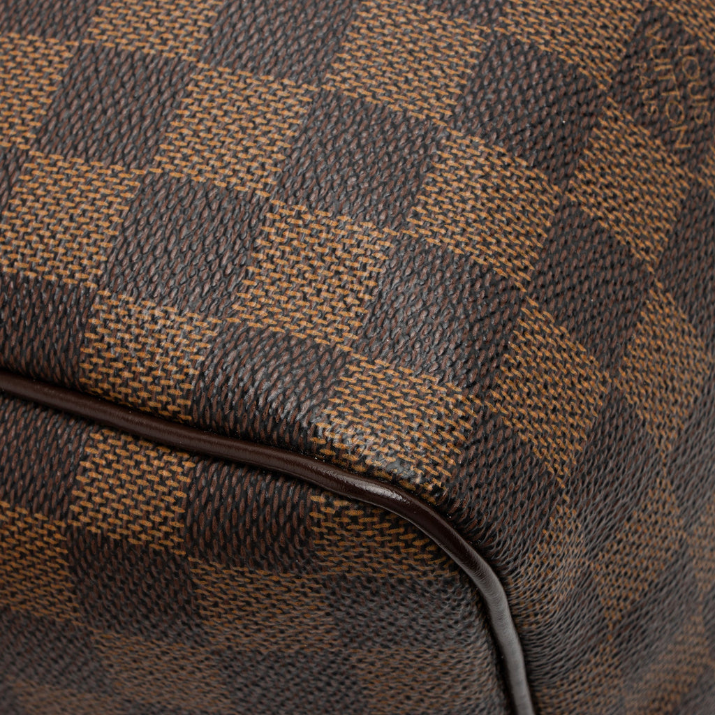 Louis Vuitton Damier Ebene Speedy 30 Satchel