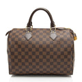 Louis Vuitton Damier Ebene Speedy 30 Satchel