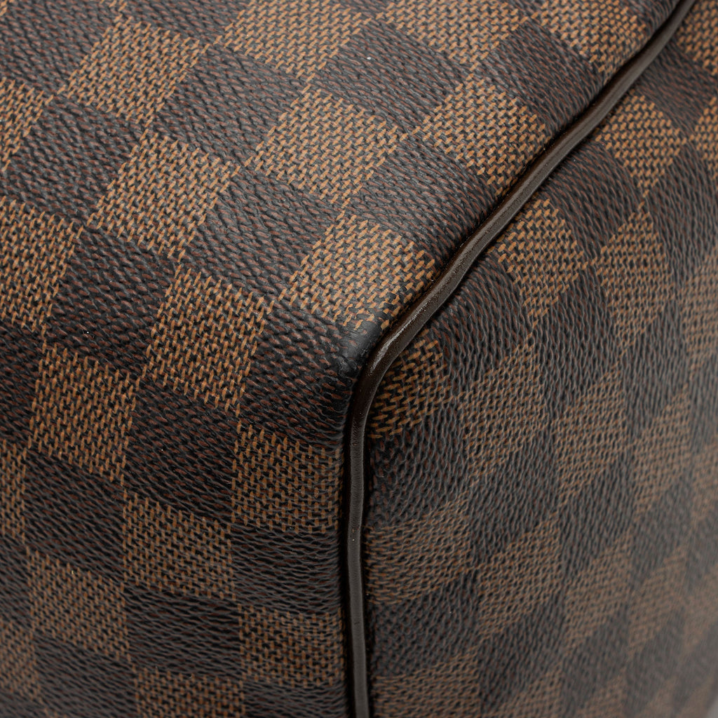 Louis Vuitton Damier Ebene Speedy 30 Satchel
