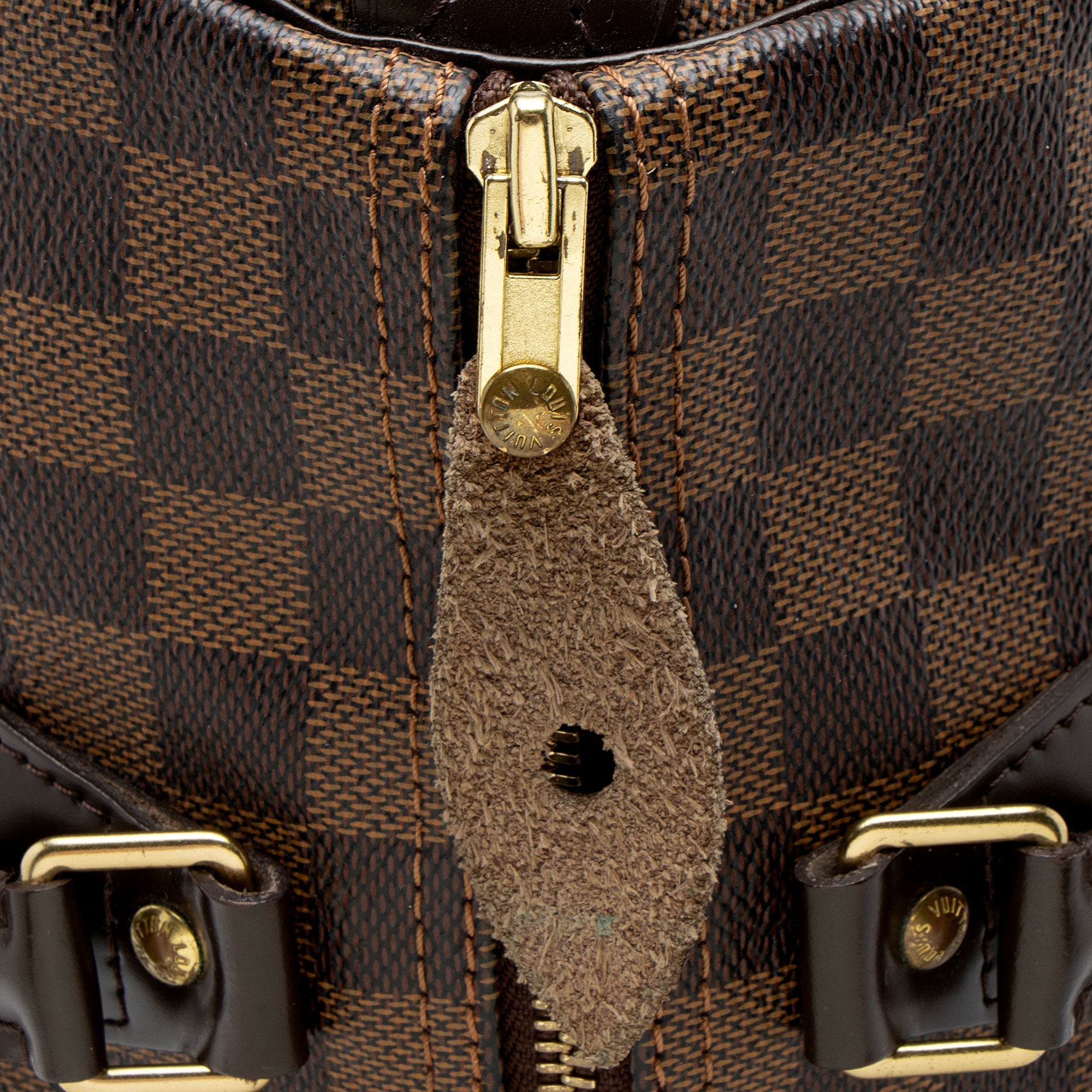 Louis Vuitton Damier Ebene Speedy 30 Satchel