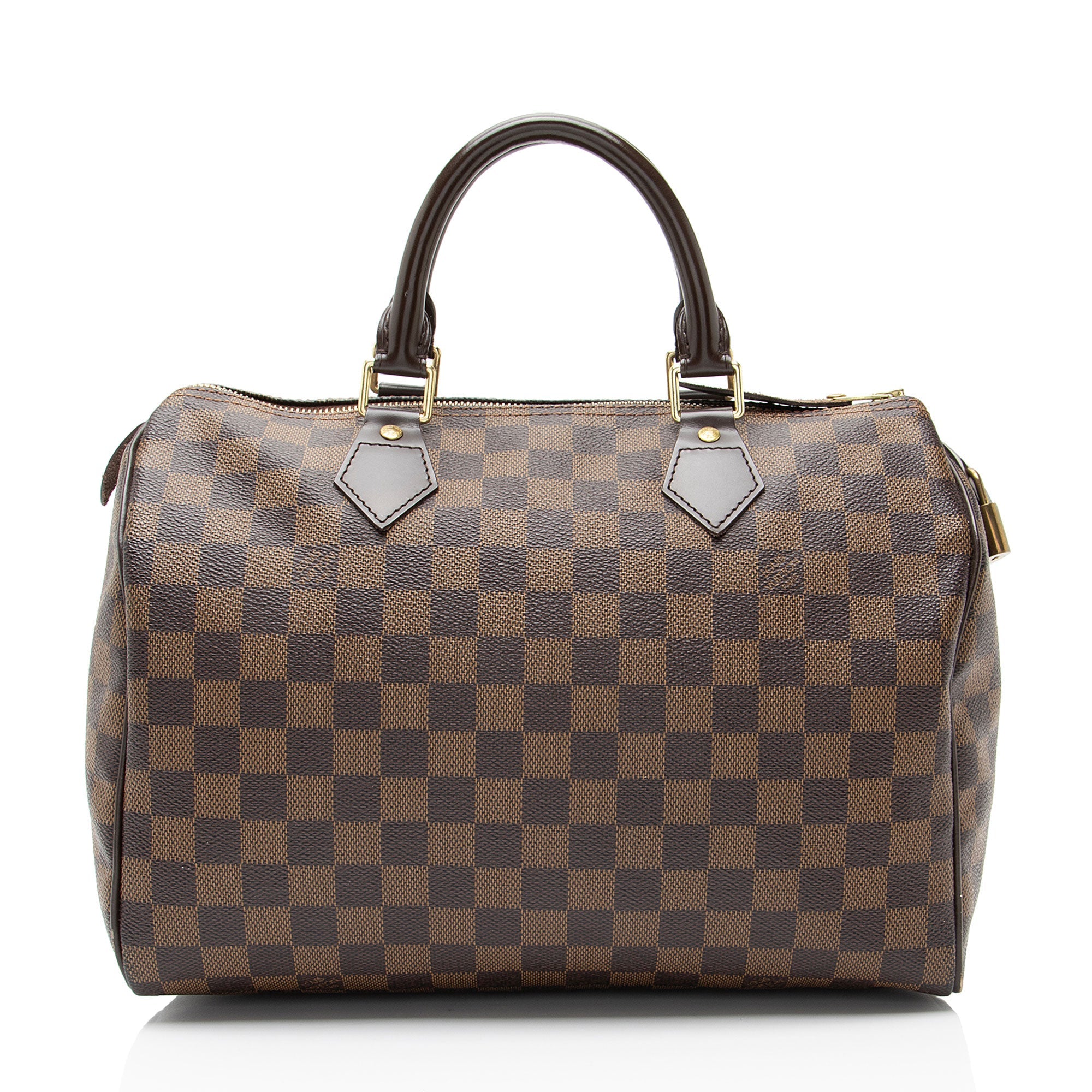 Louis Vuitton Damier Ebene Speedy 30 Satchel