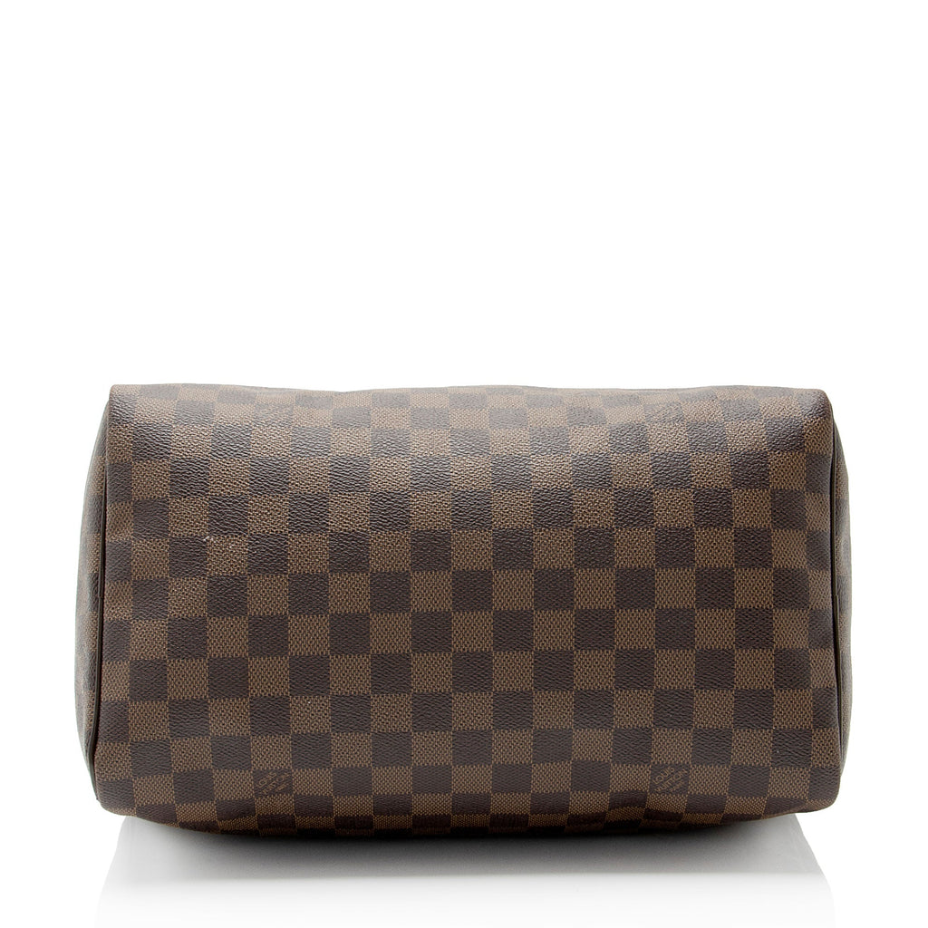 Louis Vuitton Damier Ebene Speedy 30 Satchel