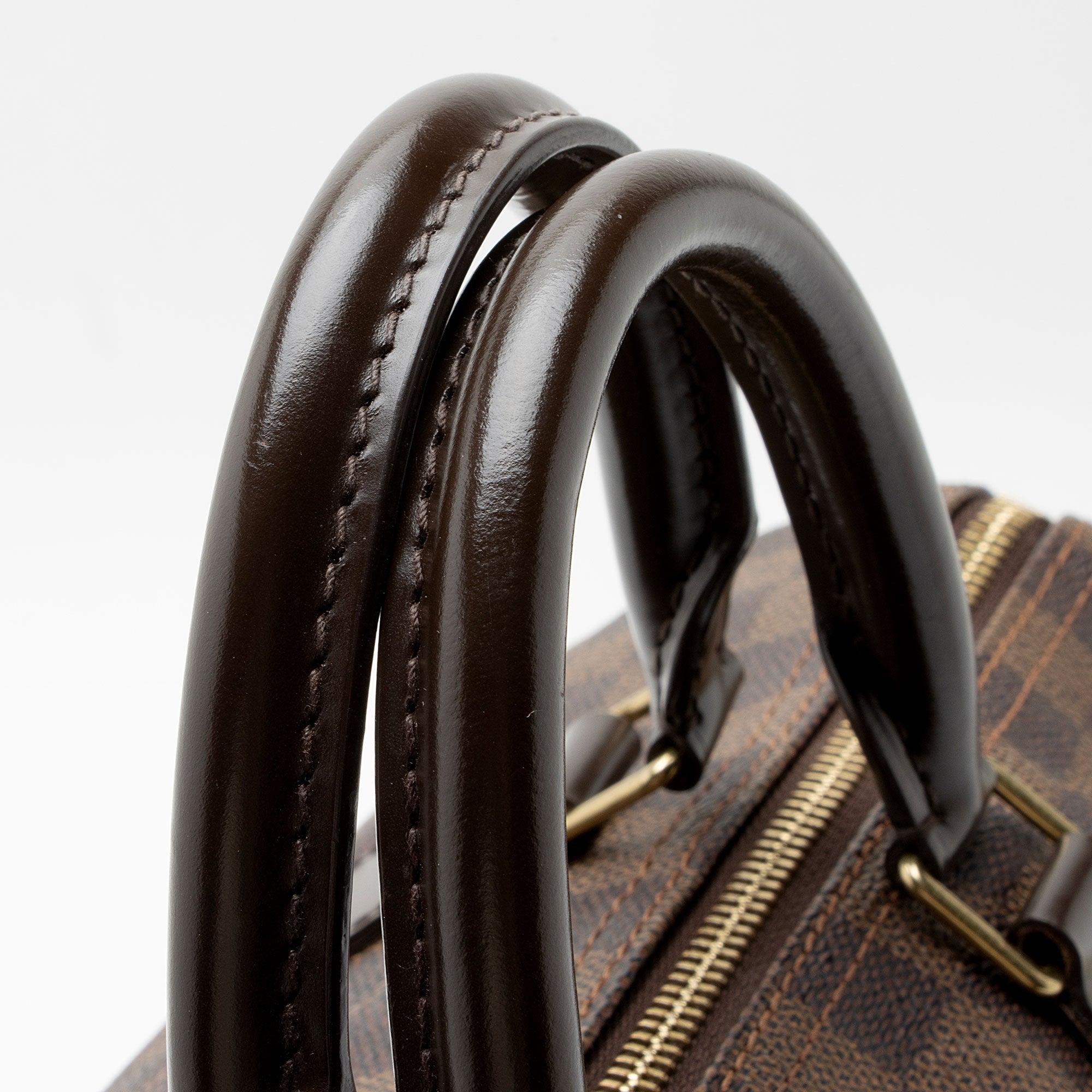 Louis Vuitton Damier Ebene Speedy 30 Satchel