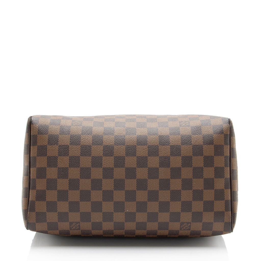 Louis Vuitton Damier Ebene Speedy 30 Satchel