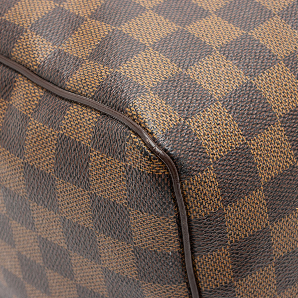 Louis Vuitton Damier Ebene Speedy 30 Satchel