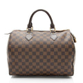 Louis Vuitton Damier Ebene Speedy 30 Satchel