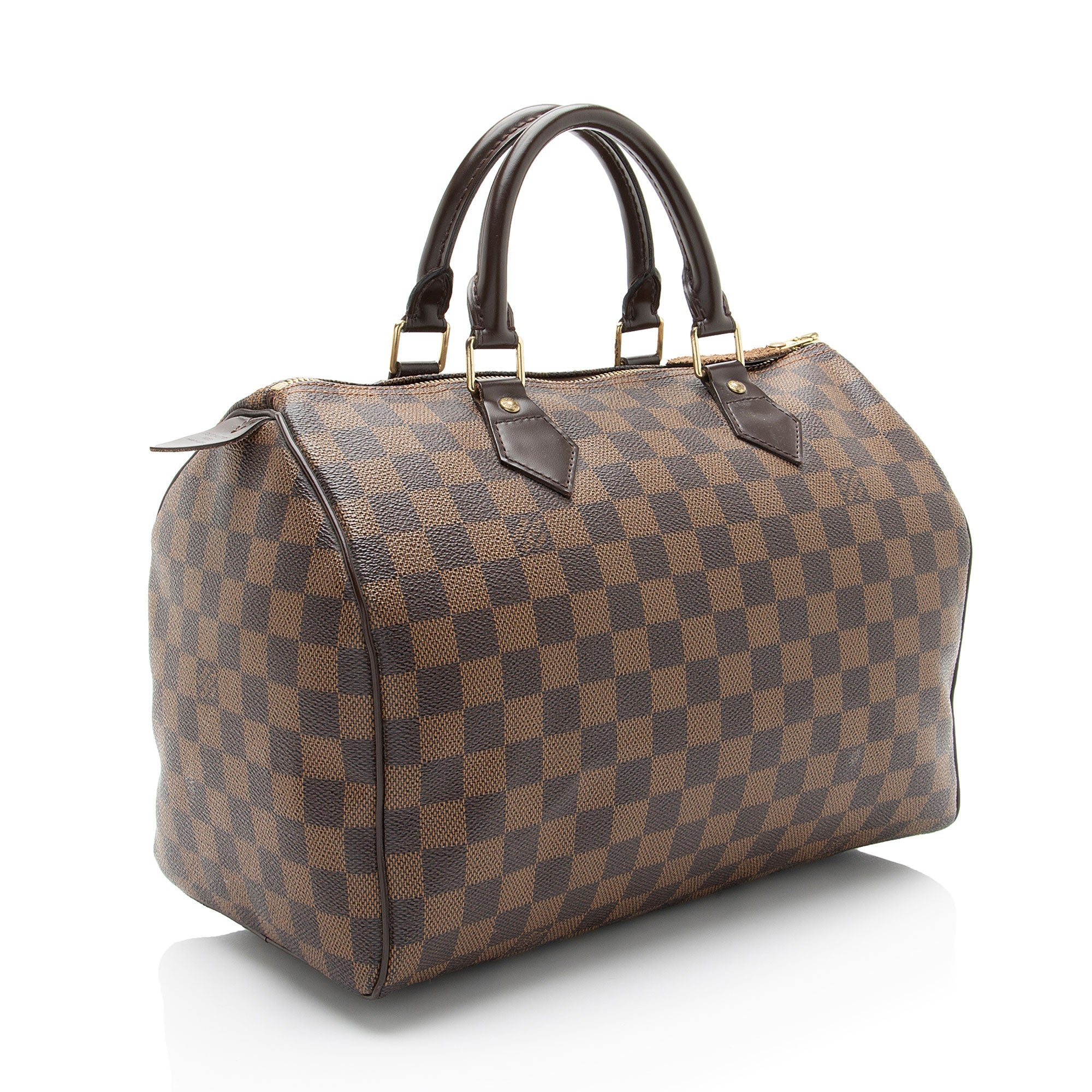 Louis Vuitton Damier Ebene Speedy 30 Satchel