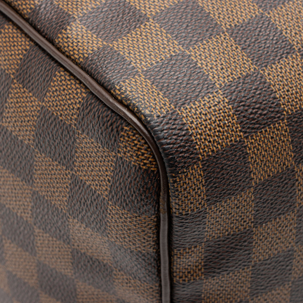 Louis Vuitton Damier Ebene Speedy 30 Satchel