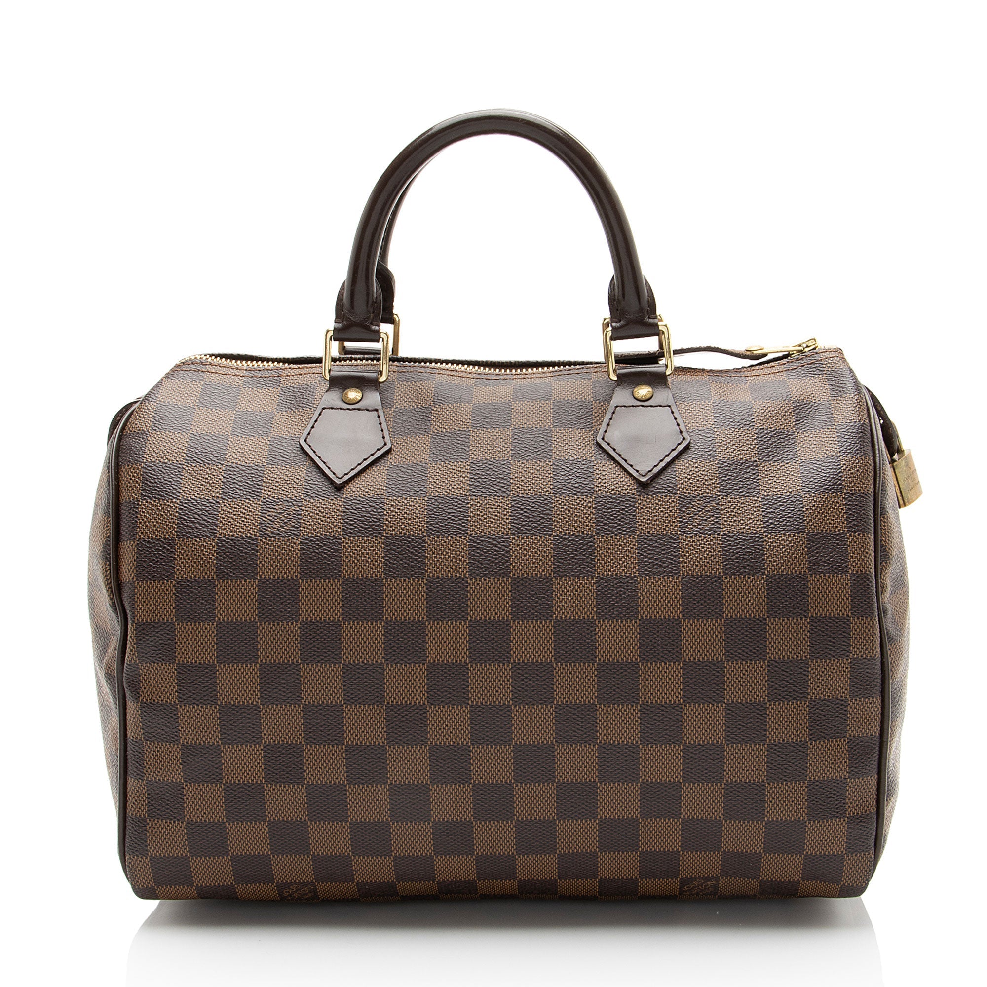 Louis Vuitton Damier Ebene Speedy 30 Satchel